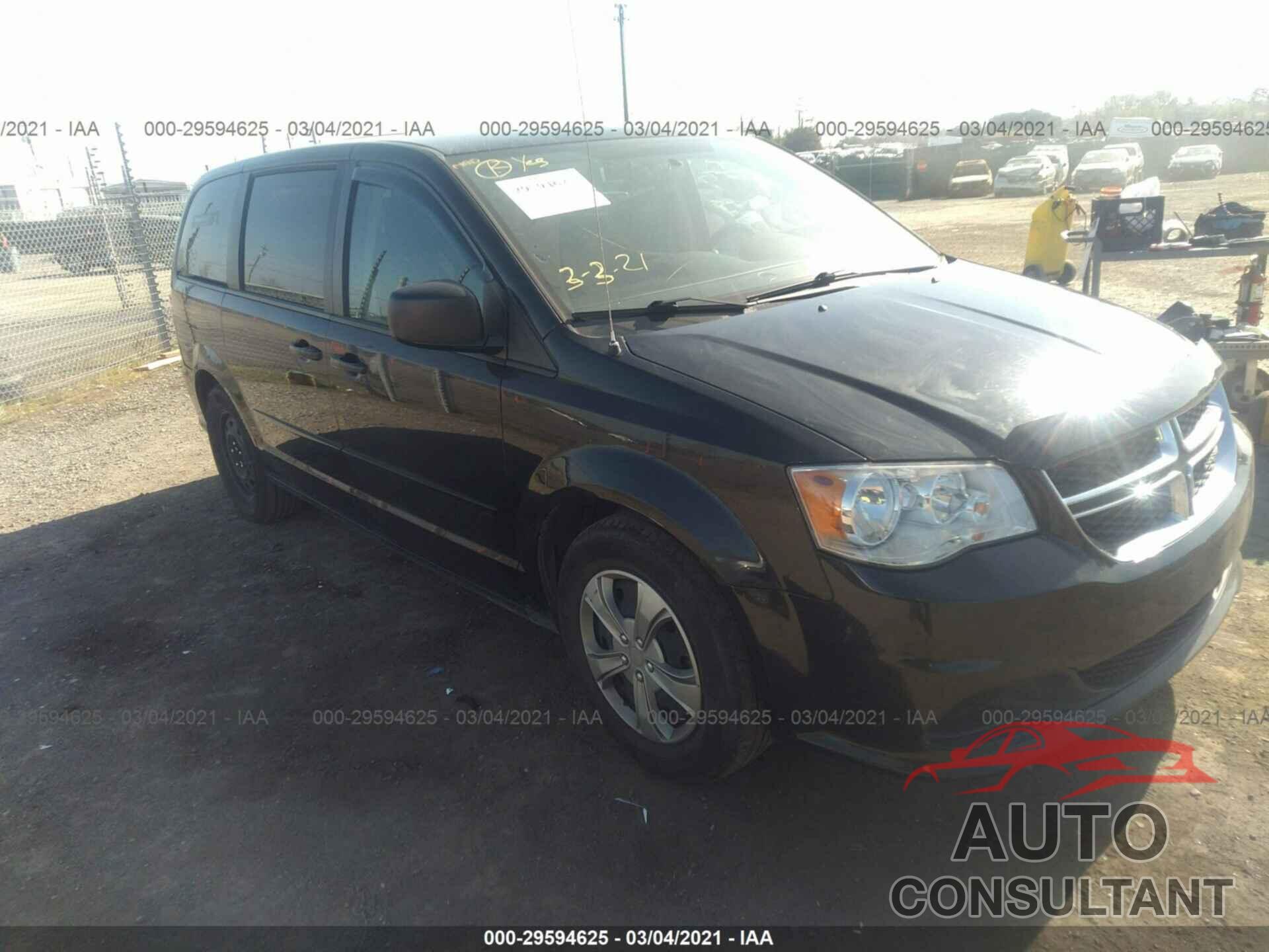 DODGE GRAND CARAVAN 2016 - 2C4RDGBG9GR262615