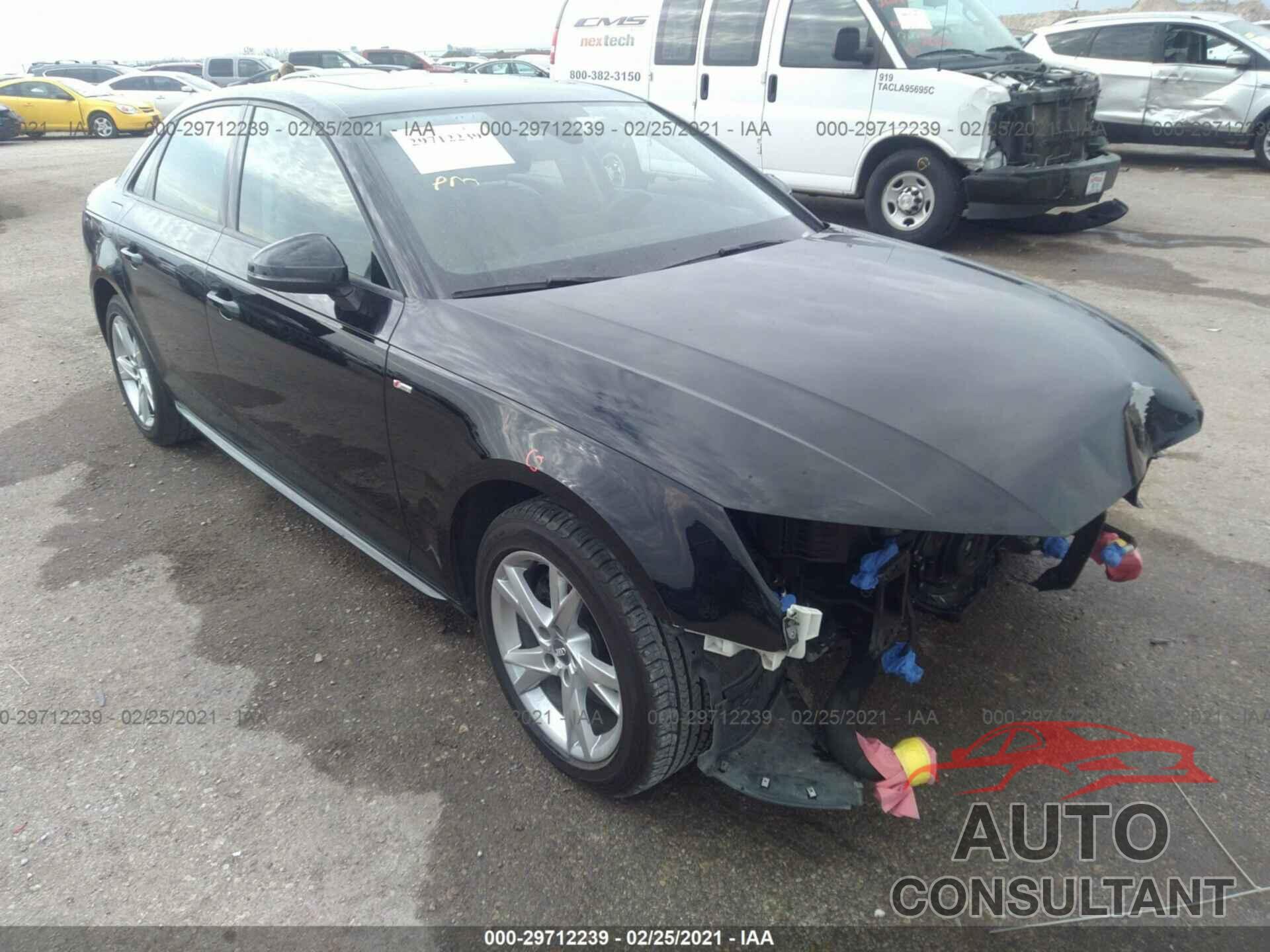 AUDI A4 2018 - WAUKMAF42JA065308