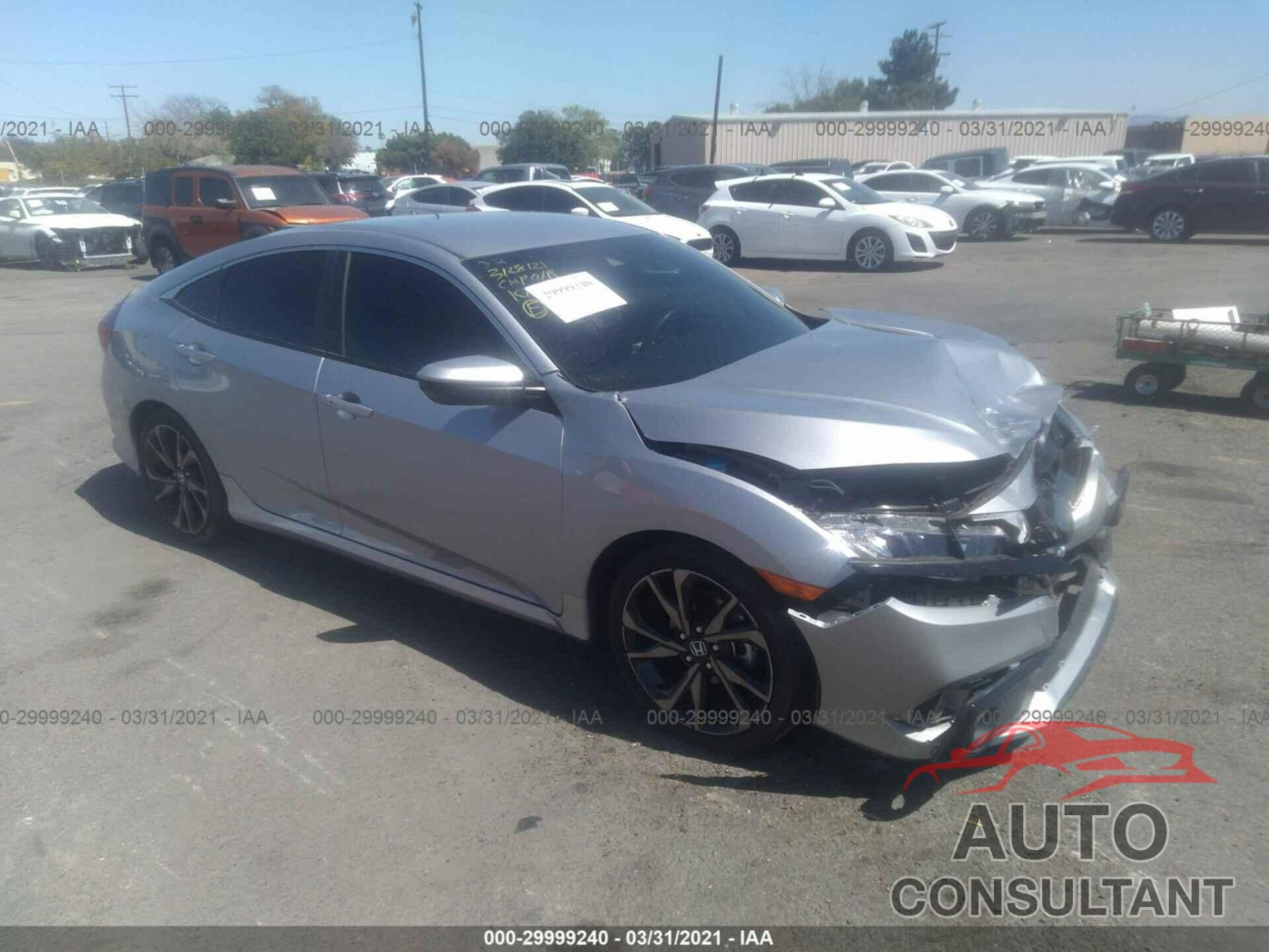 HONDA CIVIC SEDAN 2019 - 2HGFC2F81KH600715