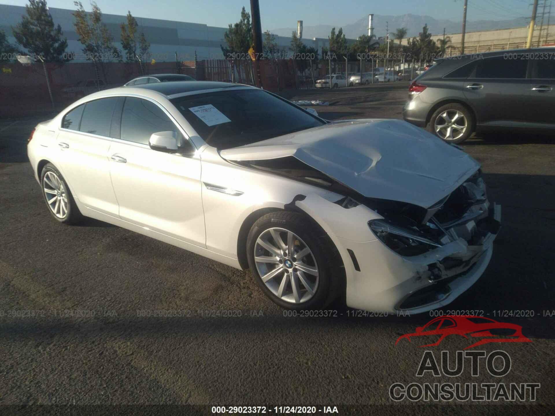 BMW 6 SERIES 2017 - WBA6D0C56HG639764