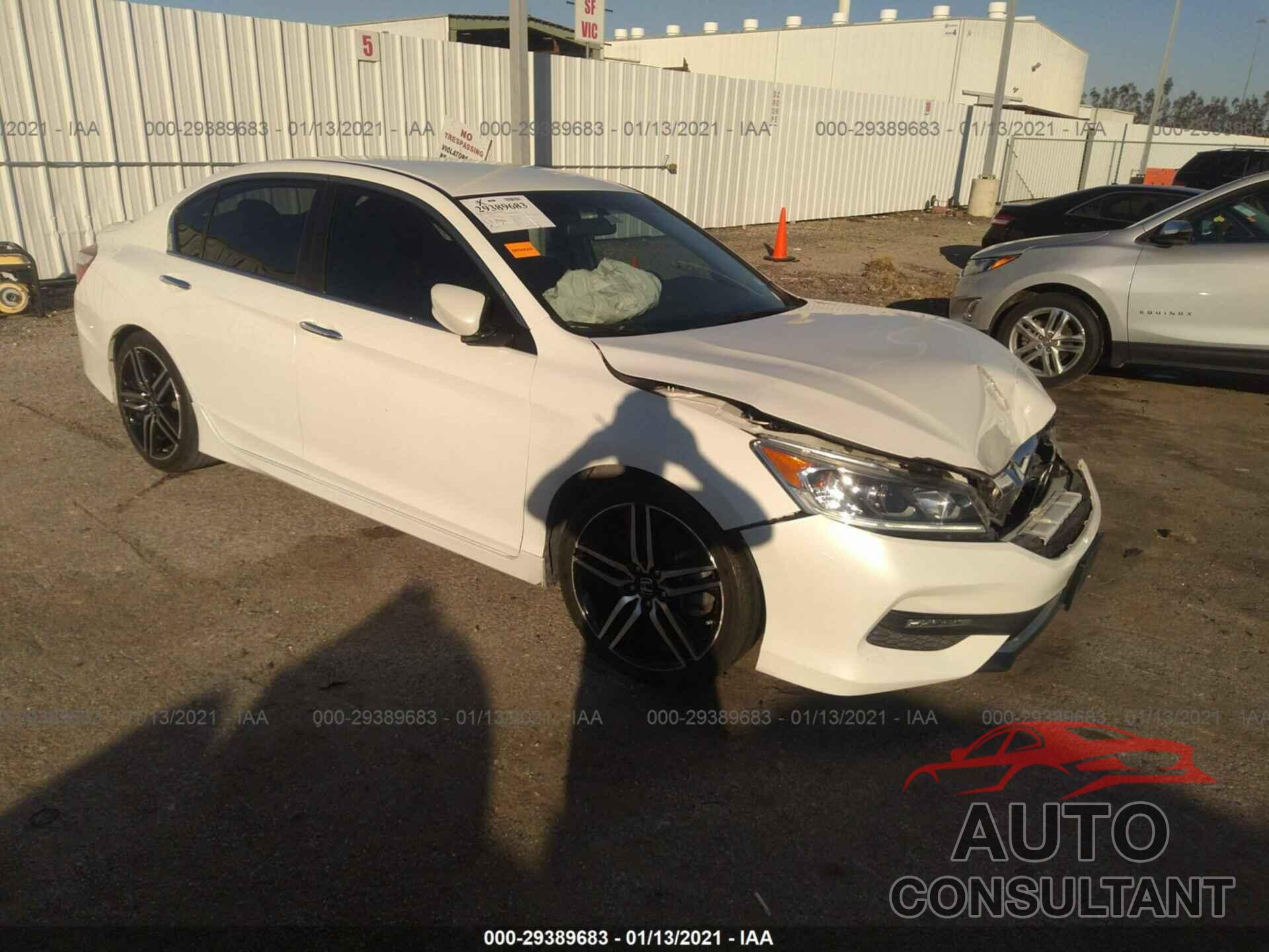 HONDA ACCORD SEDAN 2016 - 1HGCR2F55GA122148