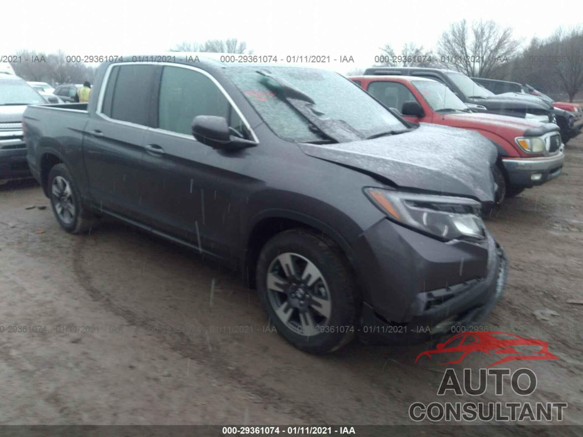 HONDA RIDGELINE 2019 - 5FPYK2F59KB007522