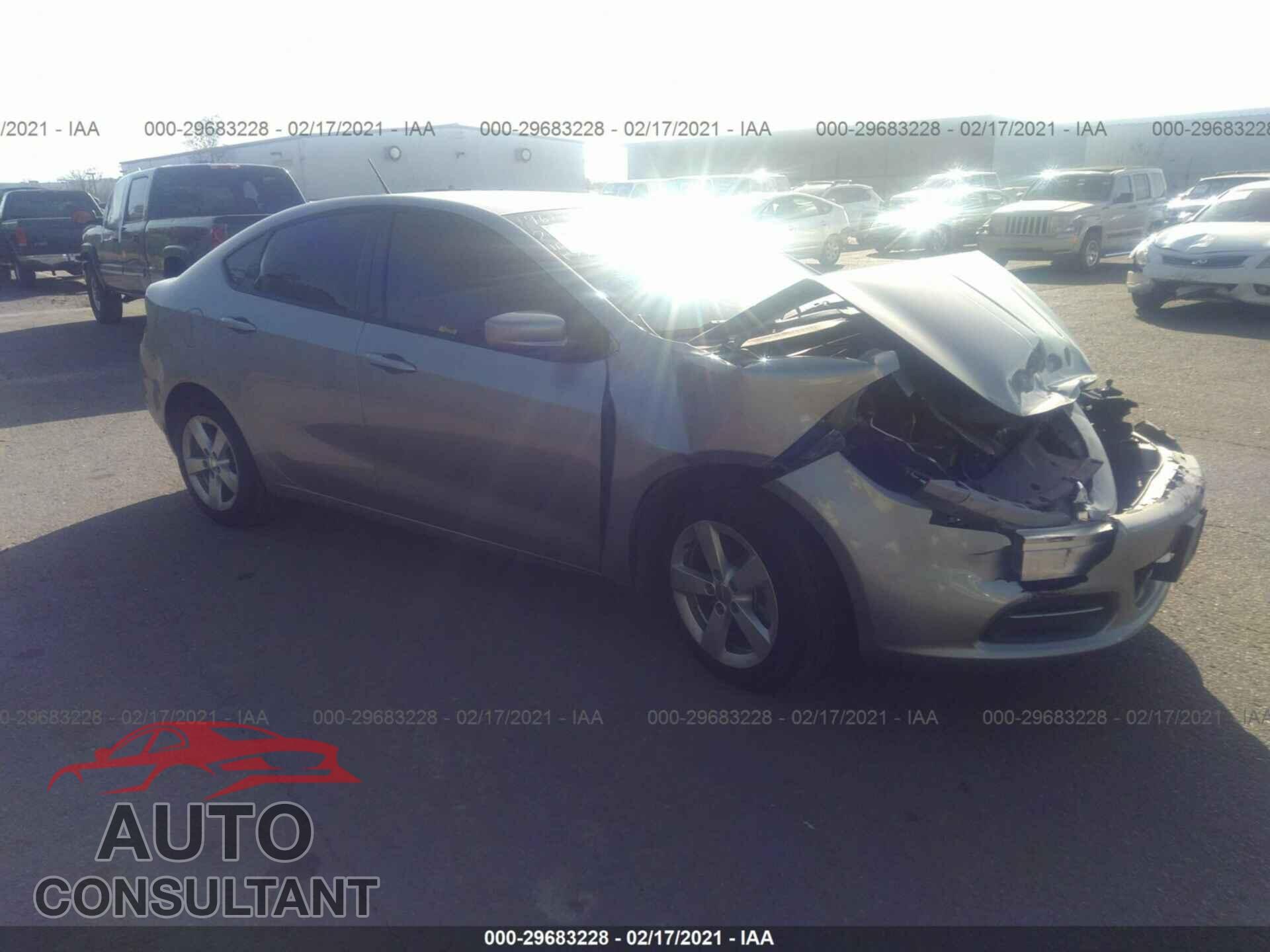 DODGE DART 2016 - 1C3CDFBB2GD701696