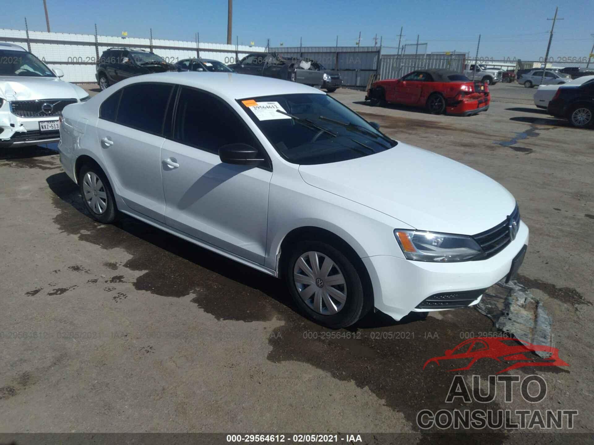 VOLKSWAGEN JETTA SEDAN 2016 - 3VW267AJ4GM208619