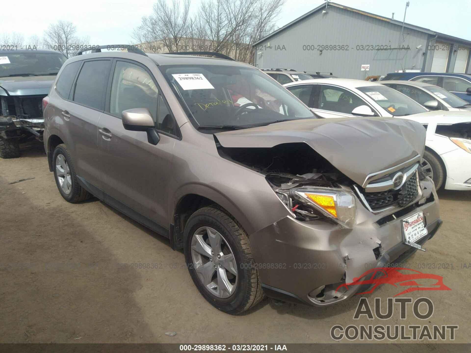 SUBARU FORESTER 2016 - JF2SJADC9GH426119