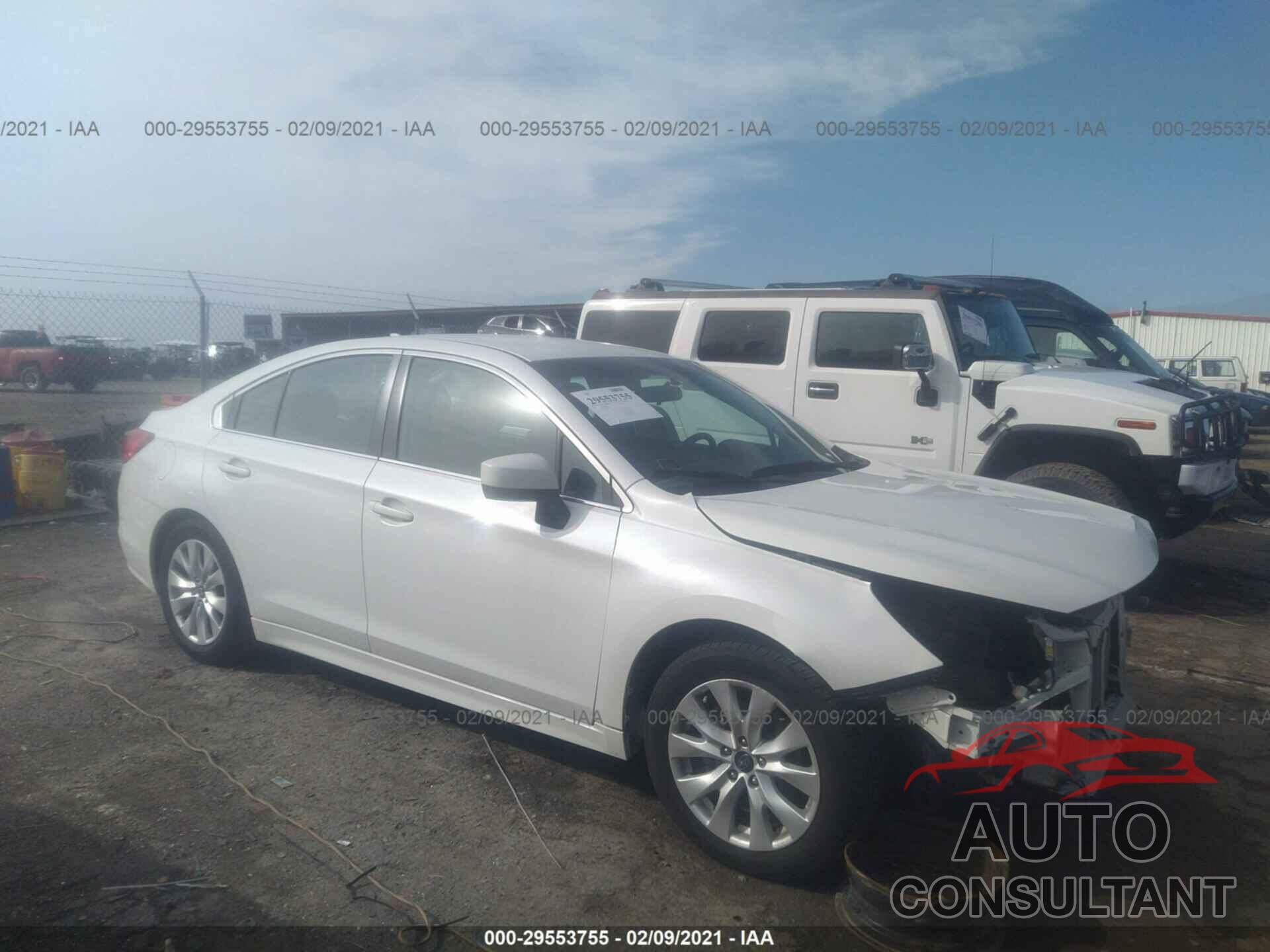SUBARU LEGACY 2017 - 4S3BNAC61H3054417