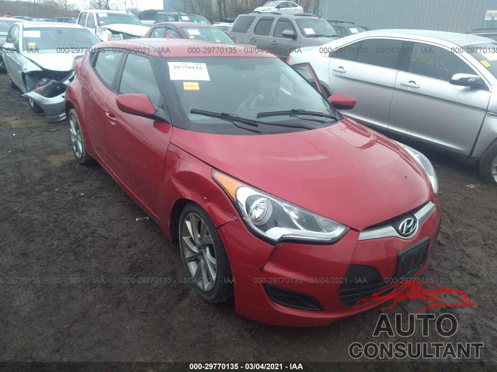 HYUNDAI VELOSTER 2016 - KMHTC6AD3GU261159