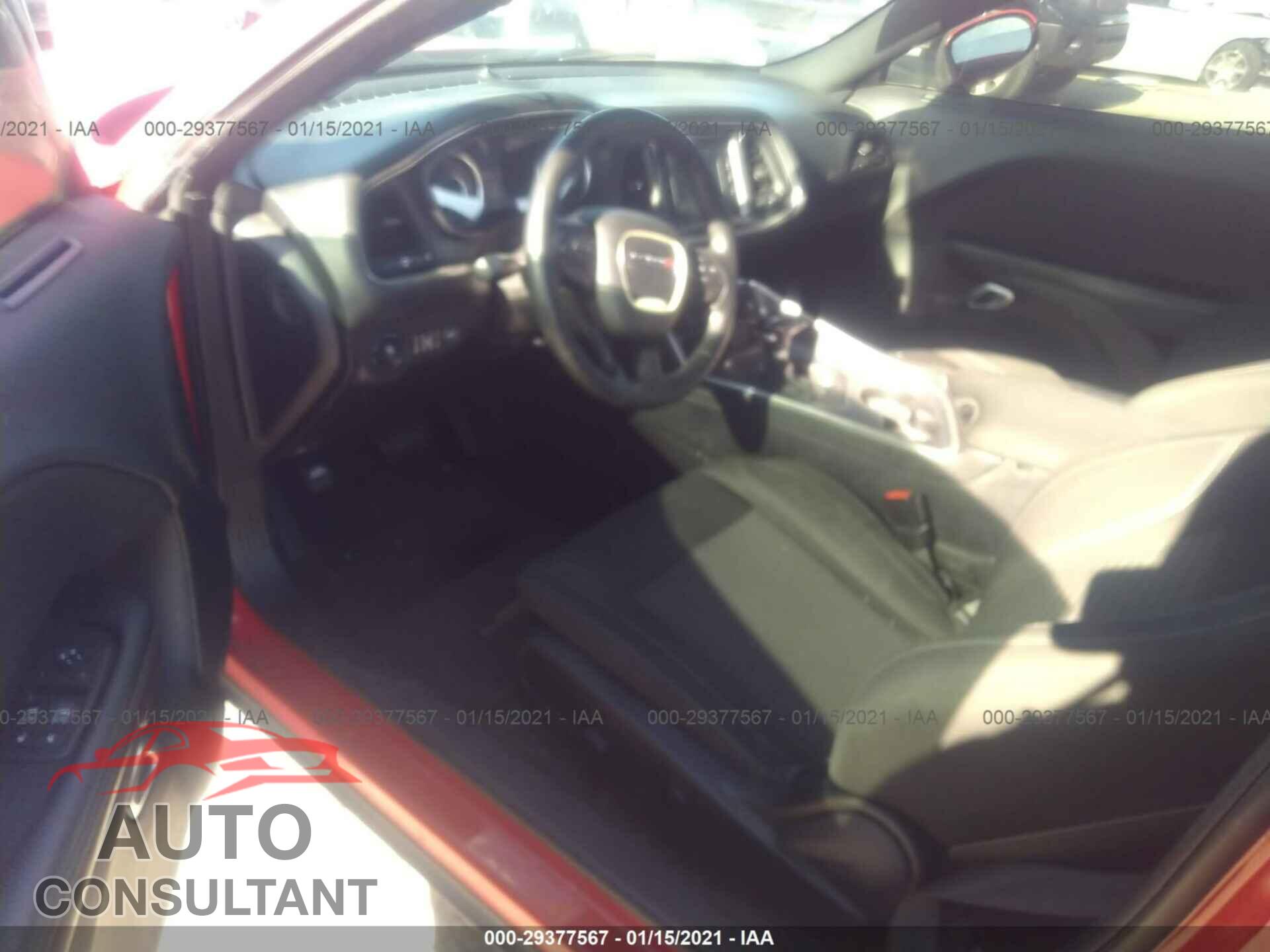 DODGE CHALLENGER 2016 - 2C3CDZAG0GH138326