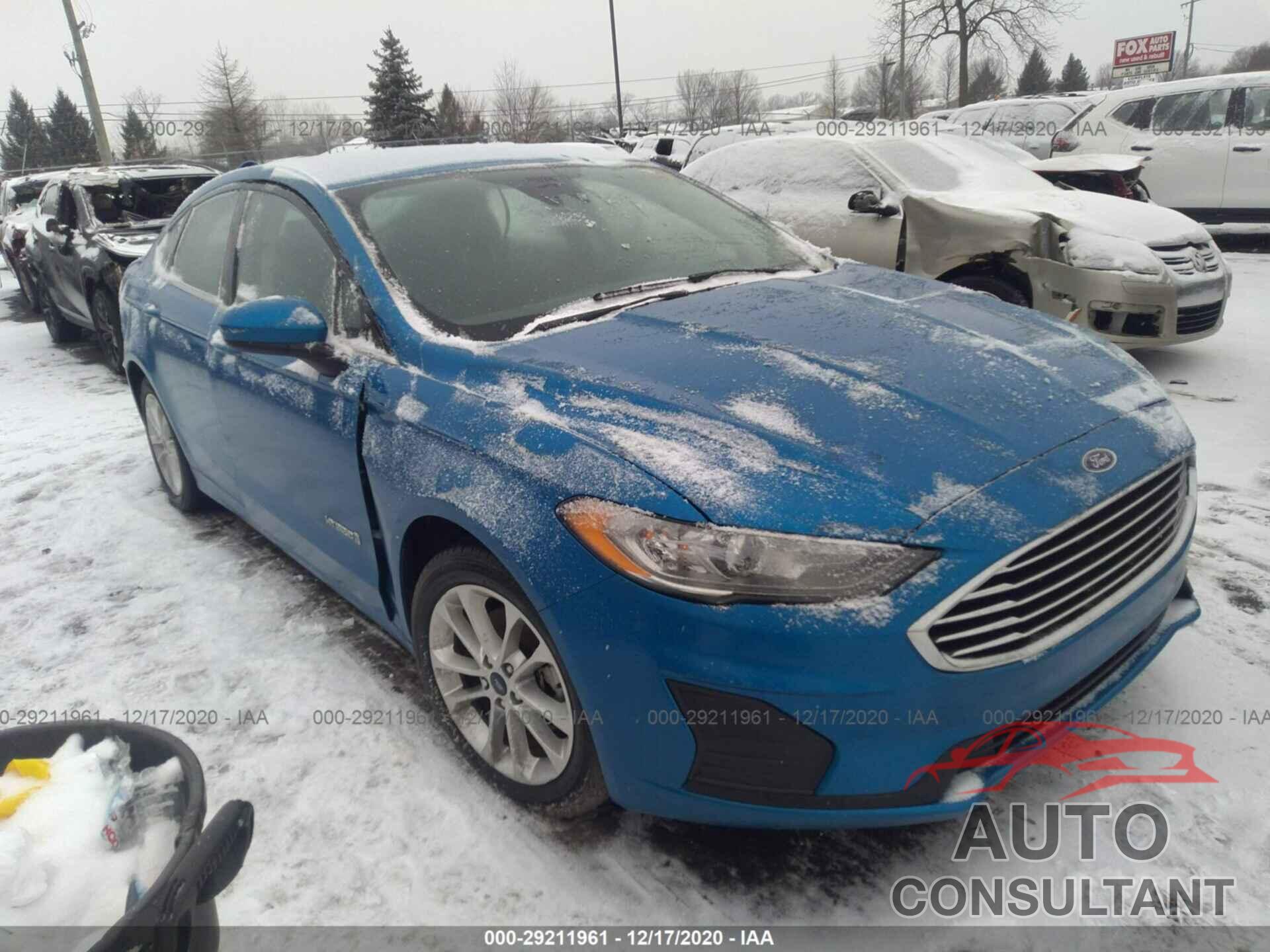 FORD FUSION HYBRID 2019 - 3FA6P0LU2KR196388