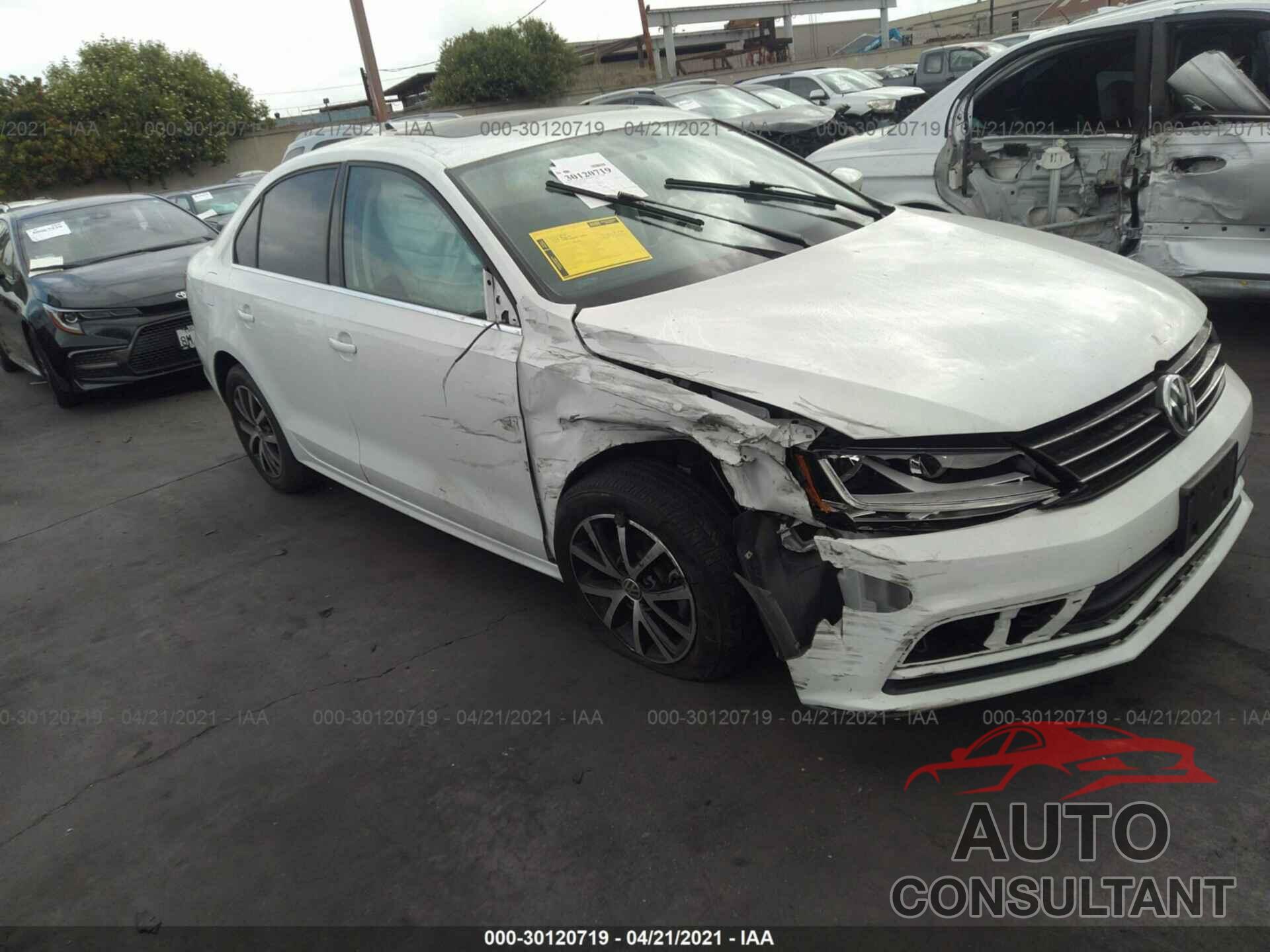 VOLKSWAGEN JETTA 2017 - 3VWDB7AJ4HM230299