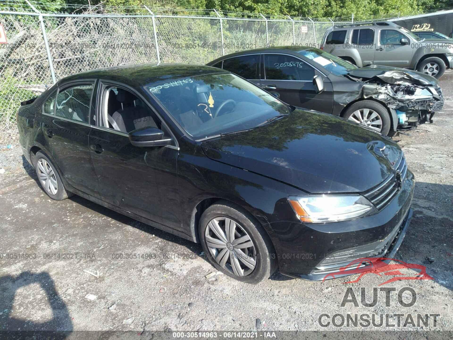 VOLKSWAGEN JETTA 2017 - 3VW2B7AJ3HM218426