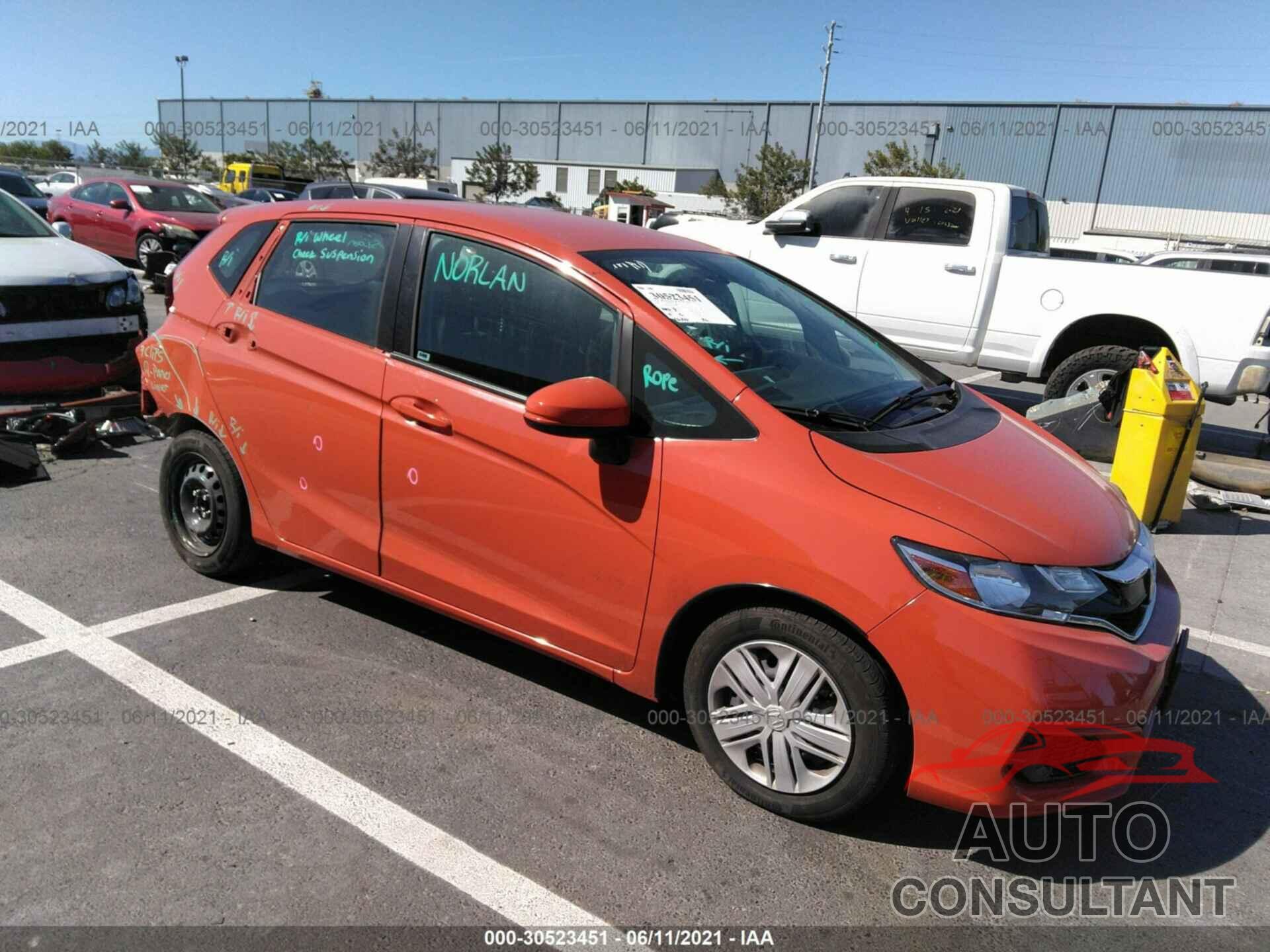 HONDA FIT 2020 - 3HGGK5H40LM711813