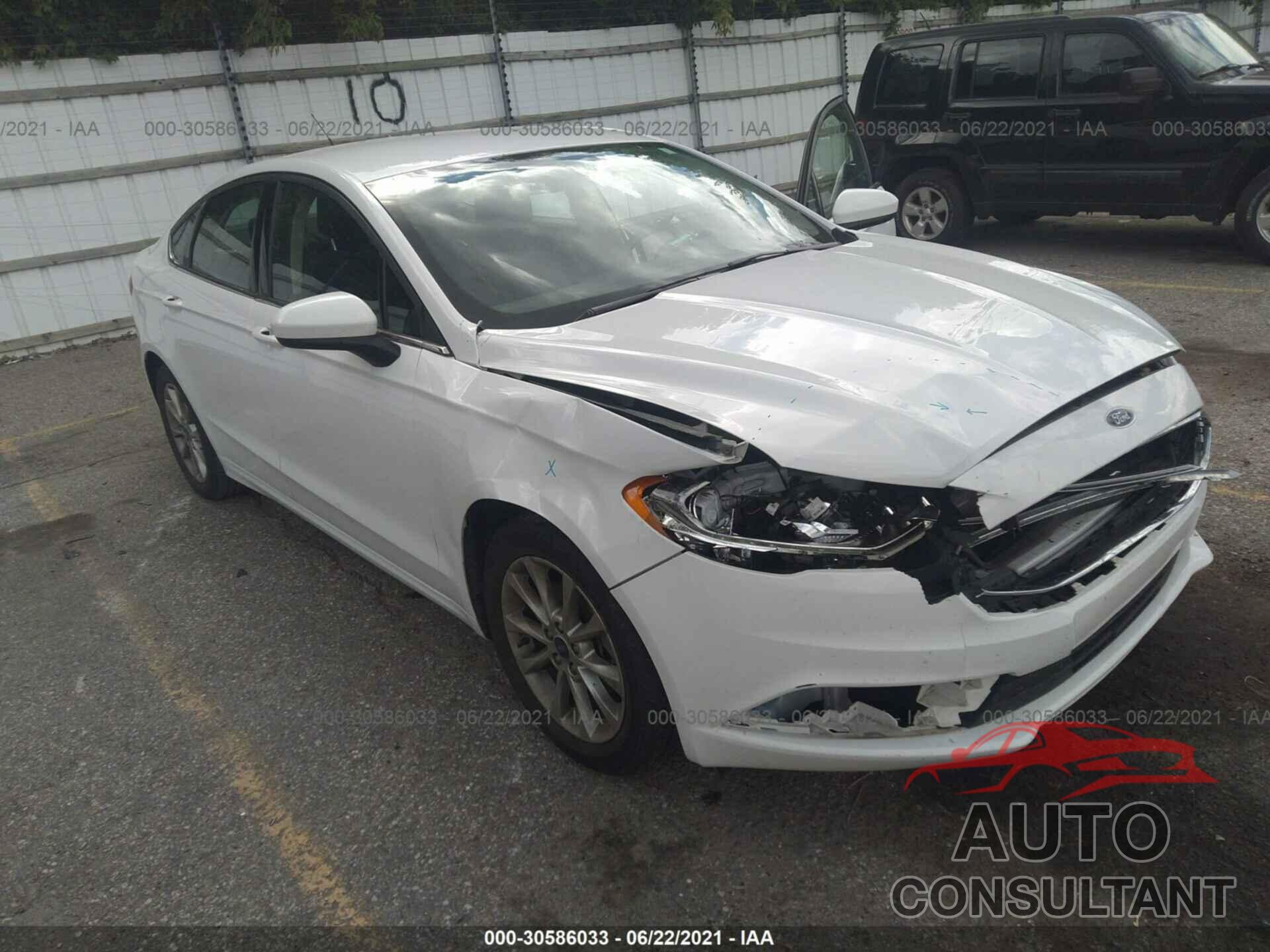 FORD FUSION 2017 - 3FA6P0H70HR168309