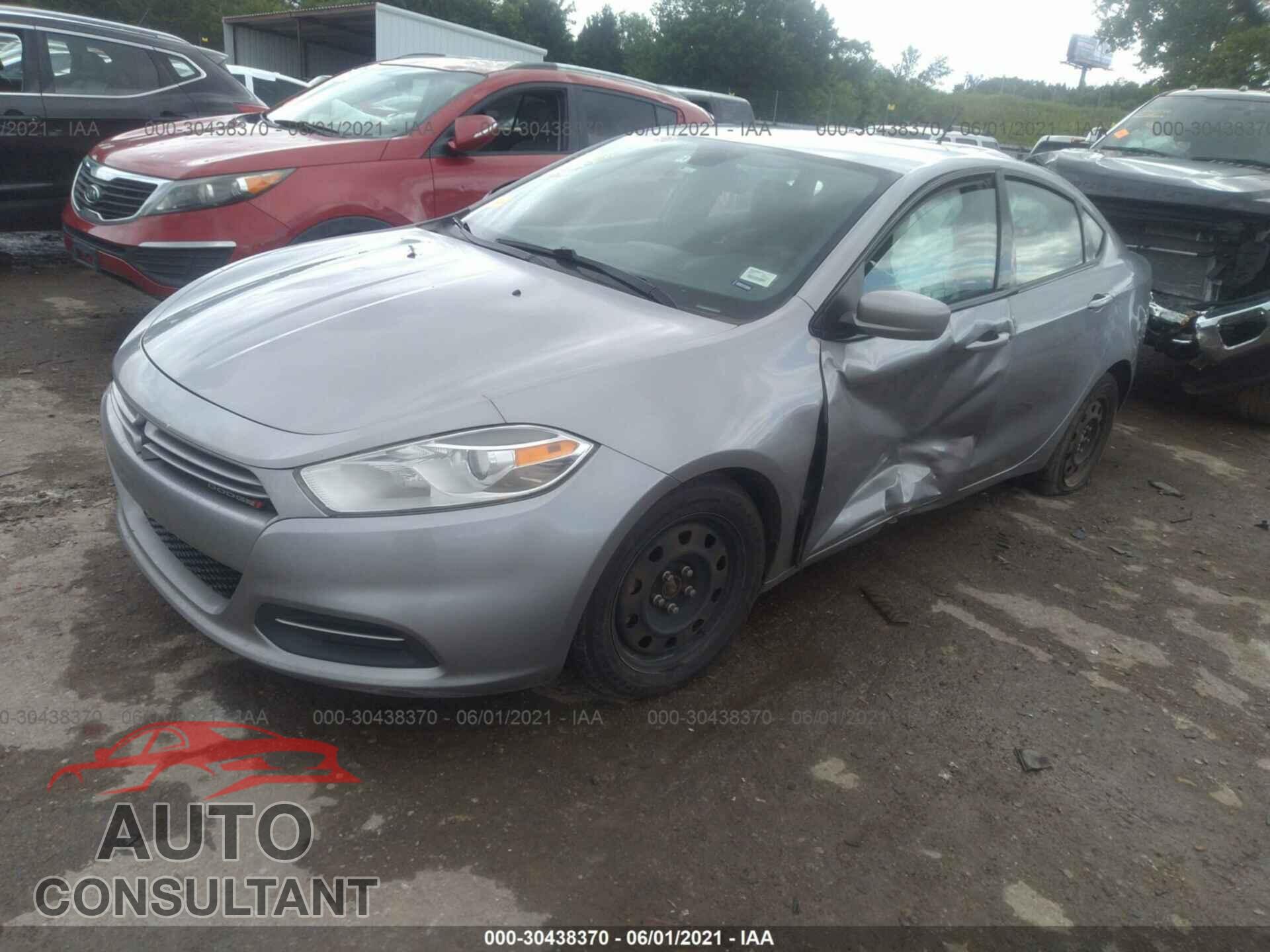DODGE DART 2016 - 1C3CDFAA1GD549323