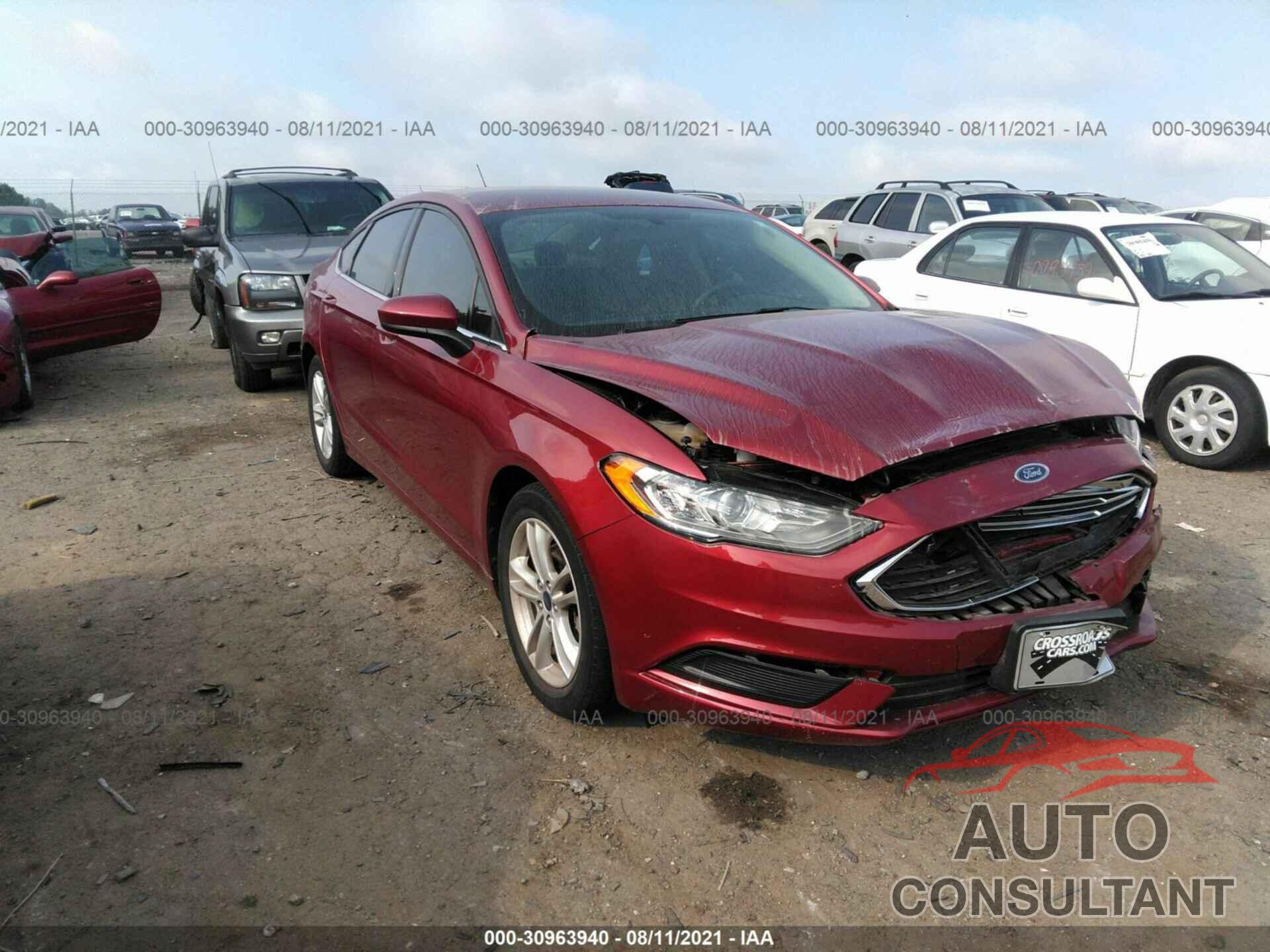 FORD FUSION 2018 - 3FA6P0HD4JR255318