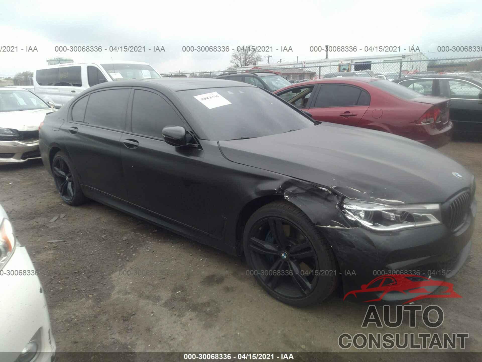 BMW 7 SERIES 2017 - WBA7F0C34HGM22159