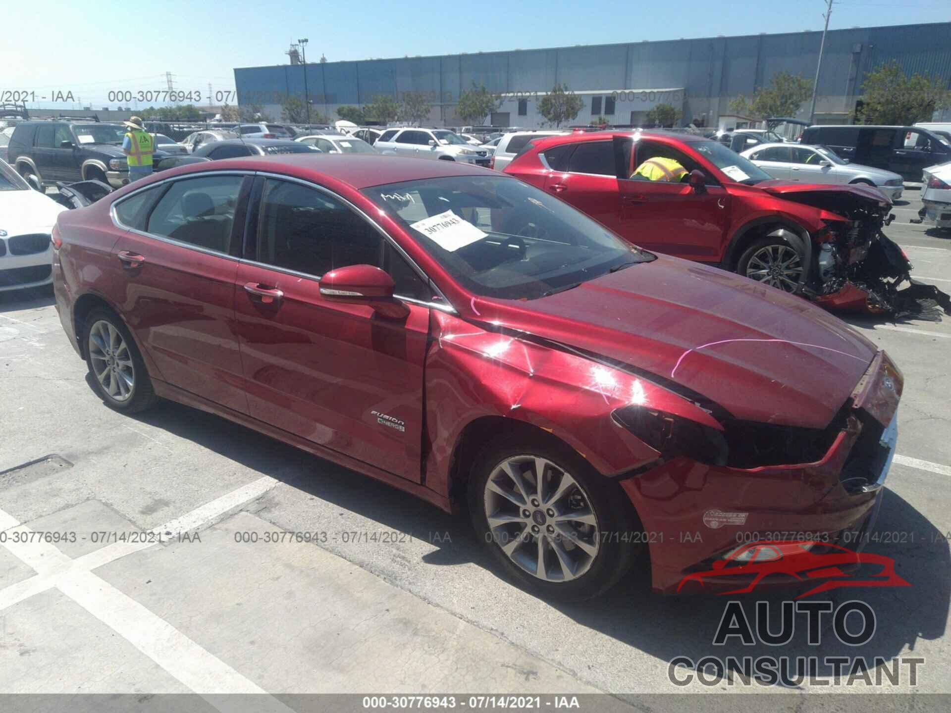 FORD FUSION ENERGI 2017 - 3FA6P0PU6HR380185