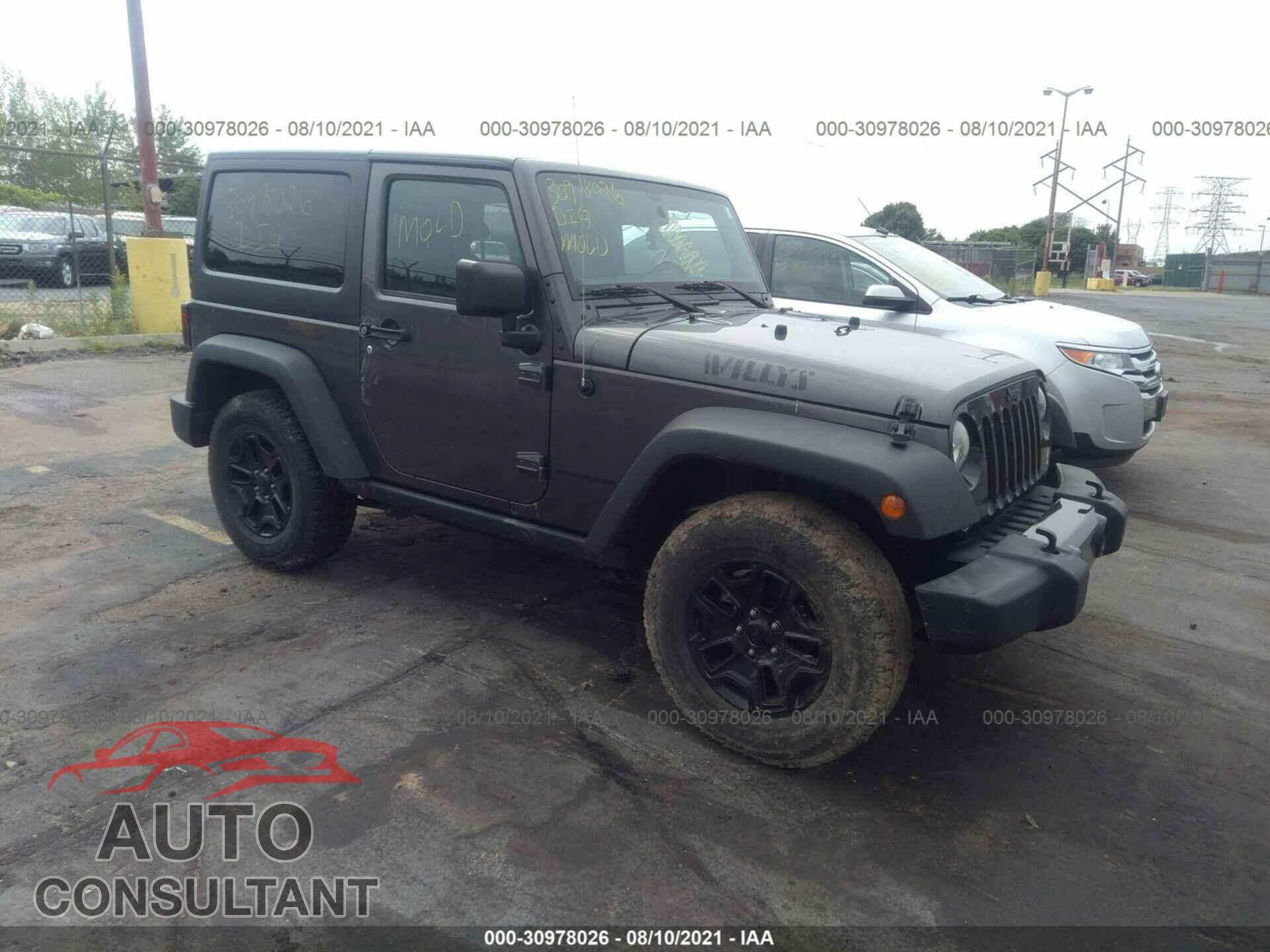JEEP WRANGLER 2017 - 1C4AJWAG3HL597560