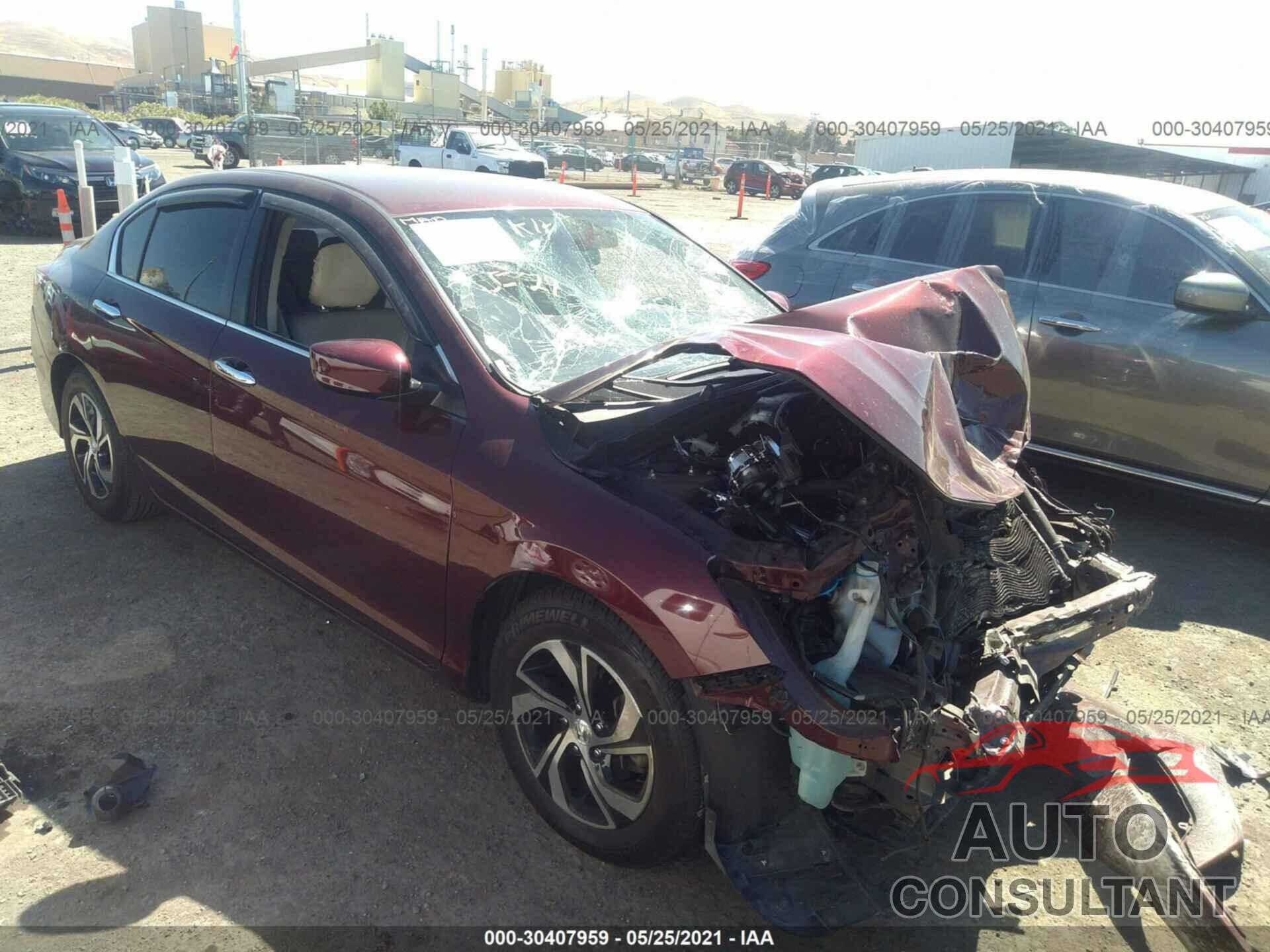 HONDA ACCORD SEDAN 2016 - 1HGCR2F39GA205337