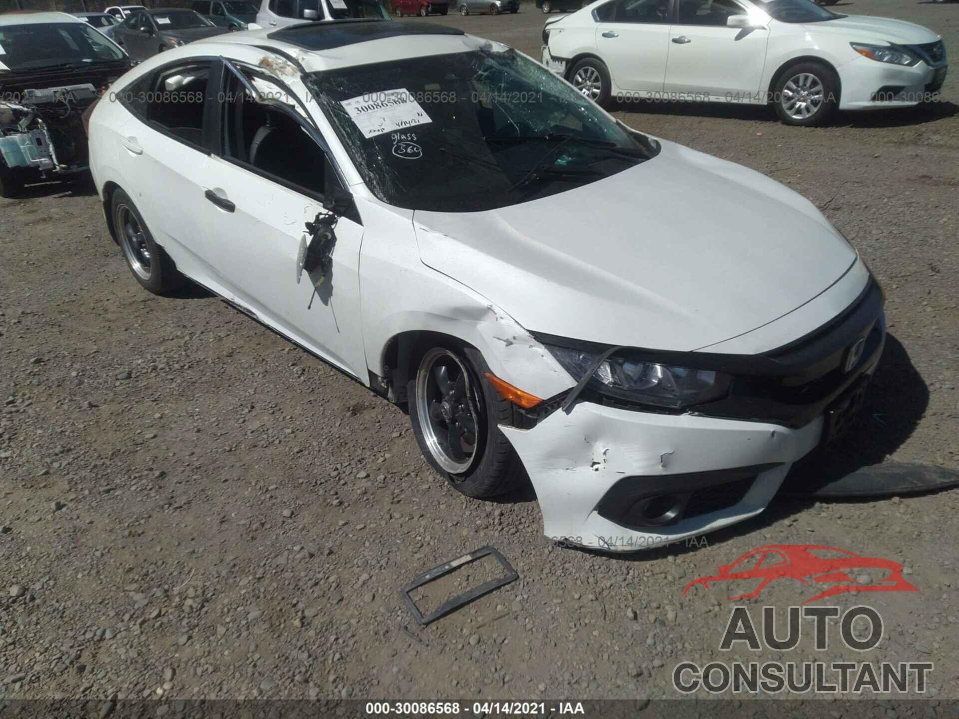 HONDA CIVIC SEDAN 2017 - 2HGFC1F89HH652743