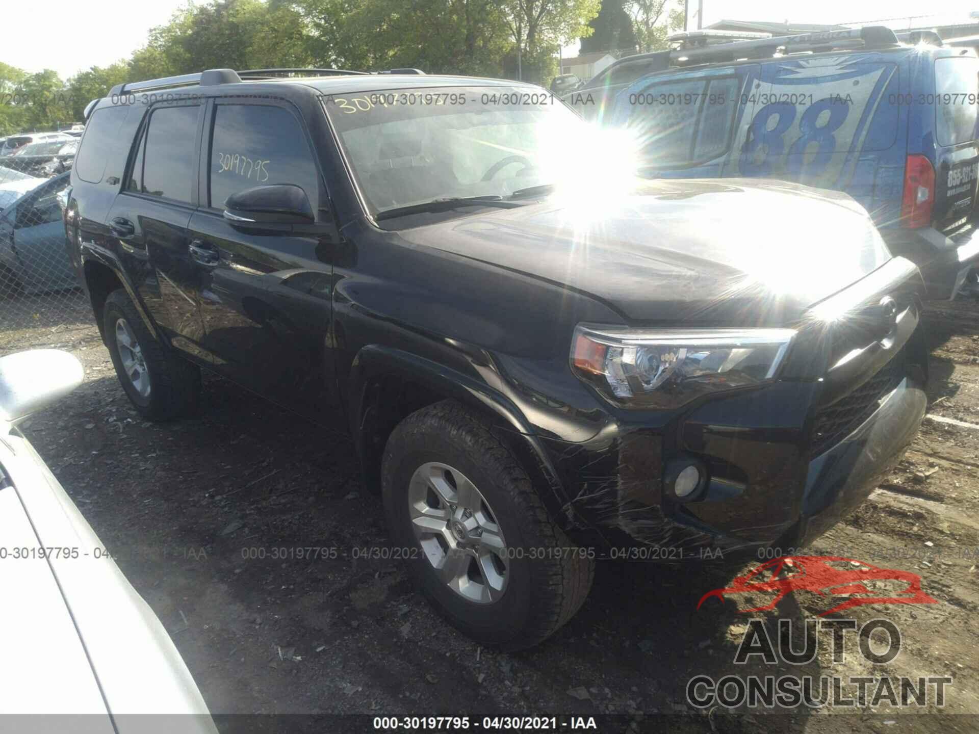 TOYOTA 4RUNNER 2019 - JTEBU5JR4K5654203