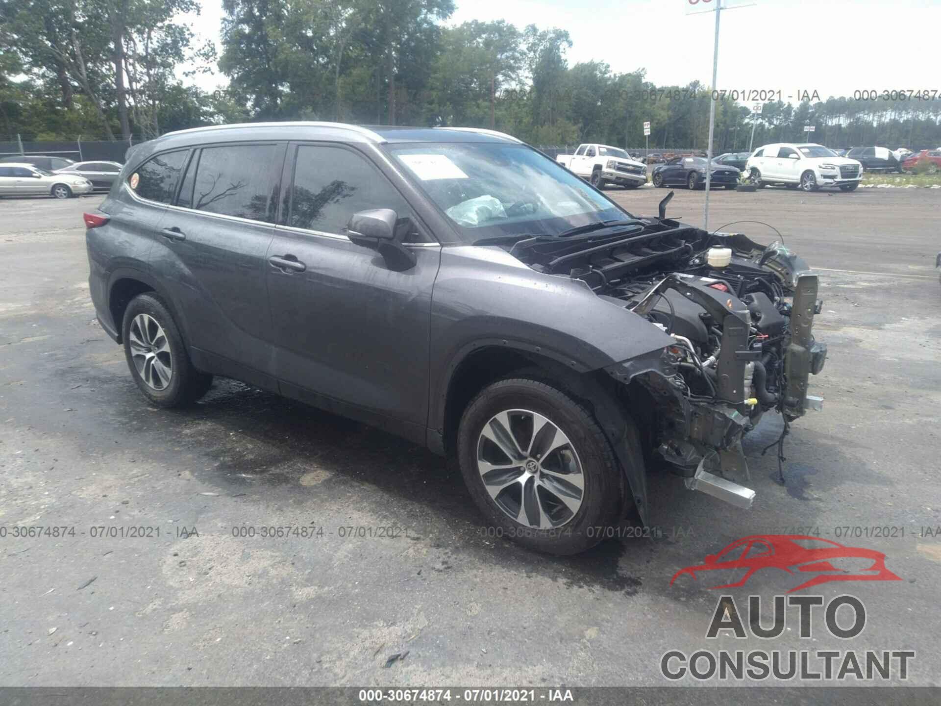 TOYOTA HIGHLANDER 2020 - 5TDHZRAH2LS018230