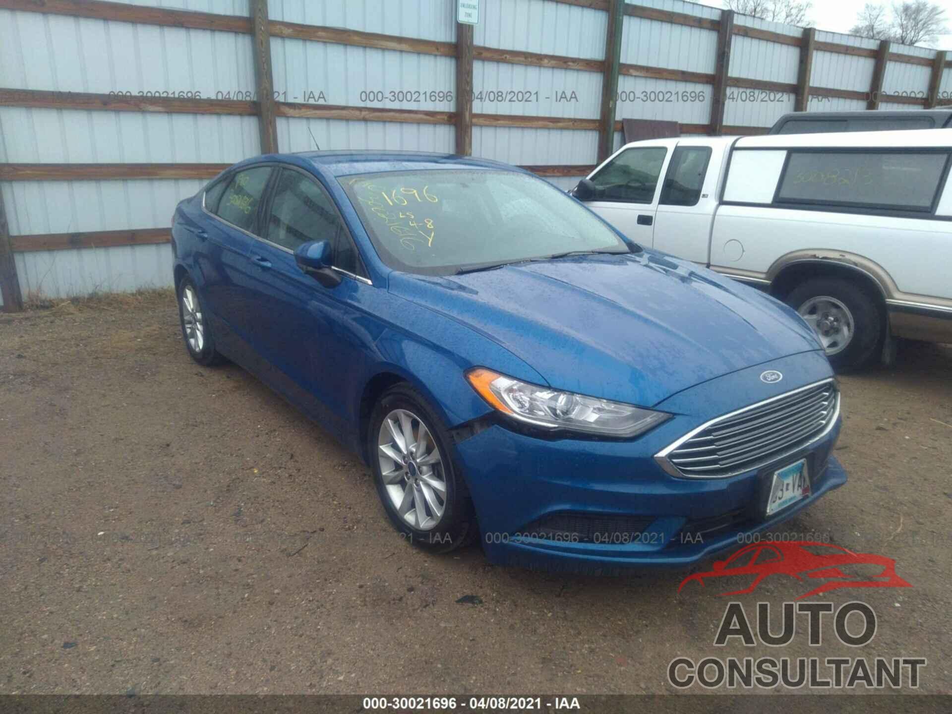 FORD FUSION 2017 - 3FA6P0H72HR105258
