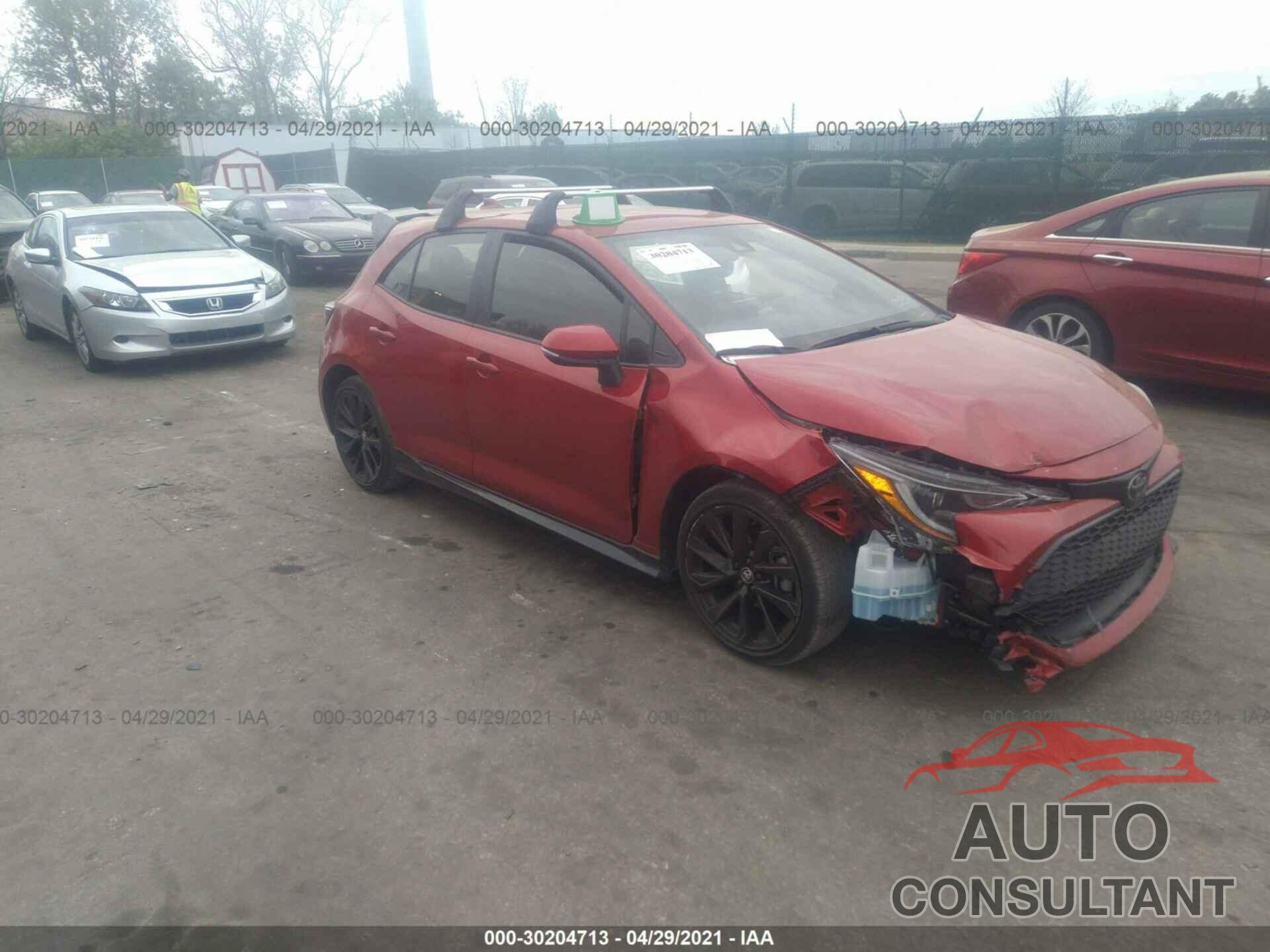 TOYOTA COROLLA HATCHBACK 2021 - JTND4MBE3M3108859