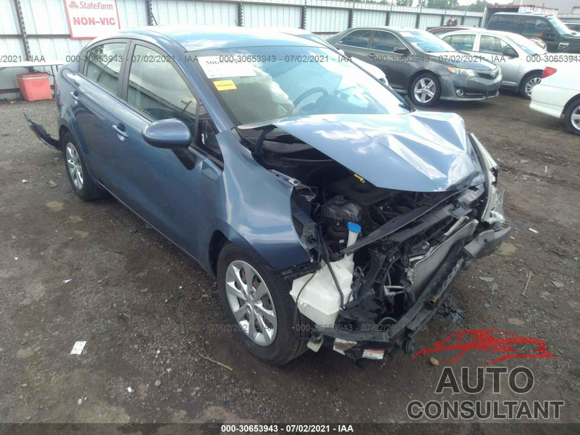 KIA RIO 2016 - KNADM4A30G6559235