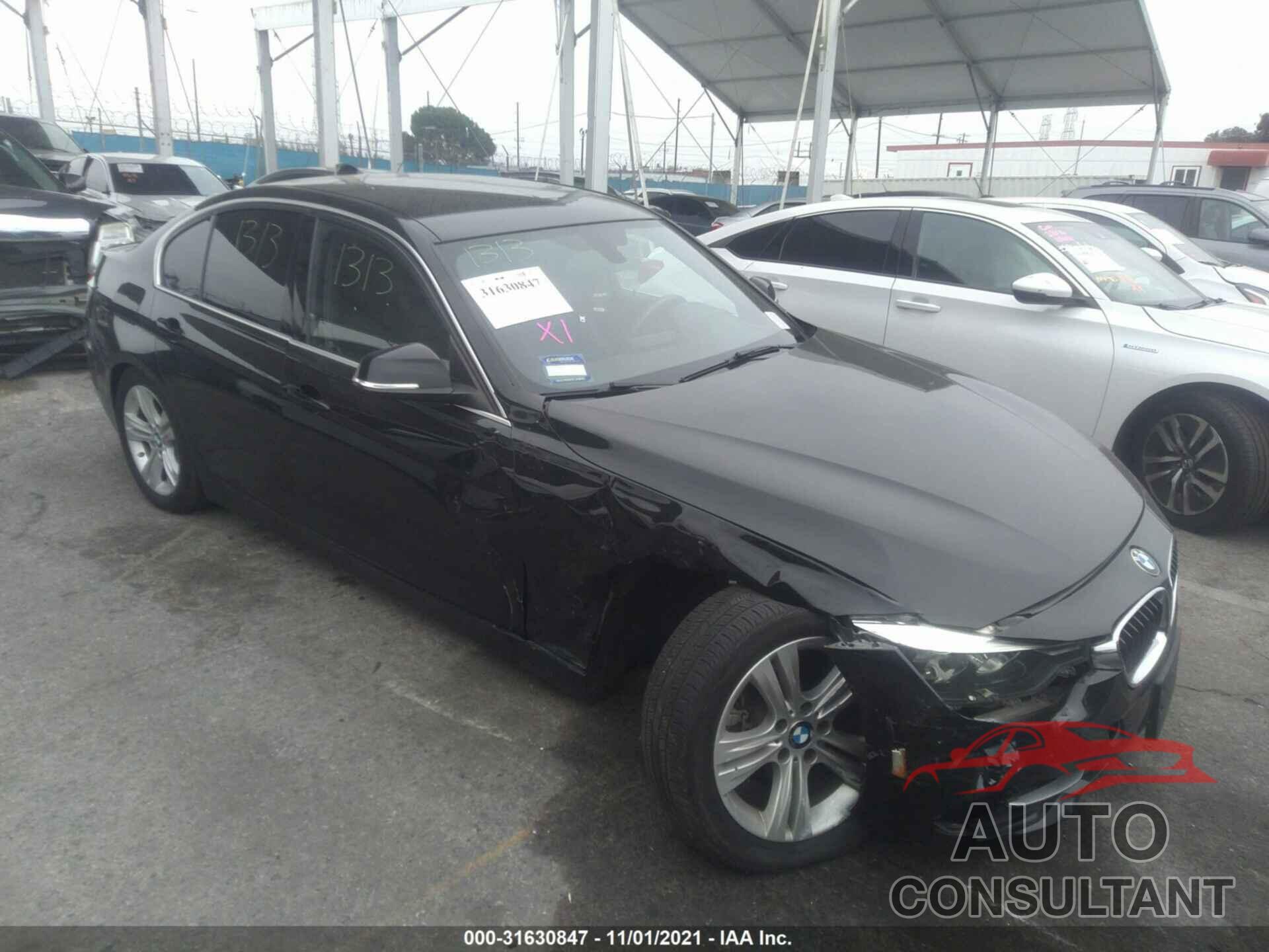 BMW 3 SERIES 2017 - WBA8D9G33HNU65377
