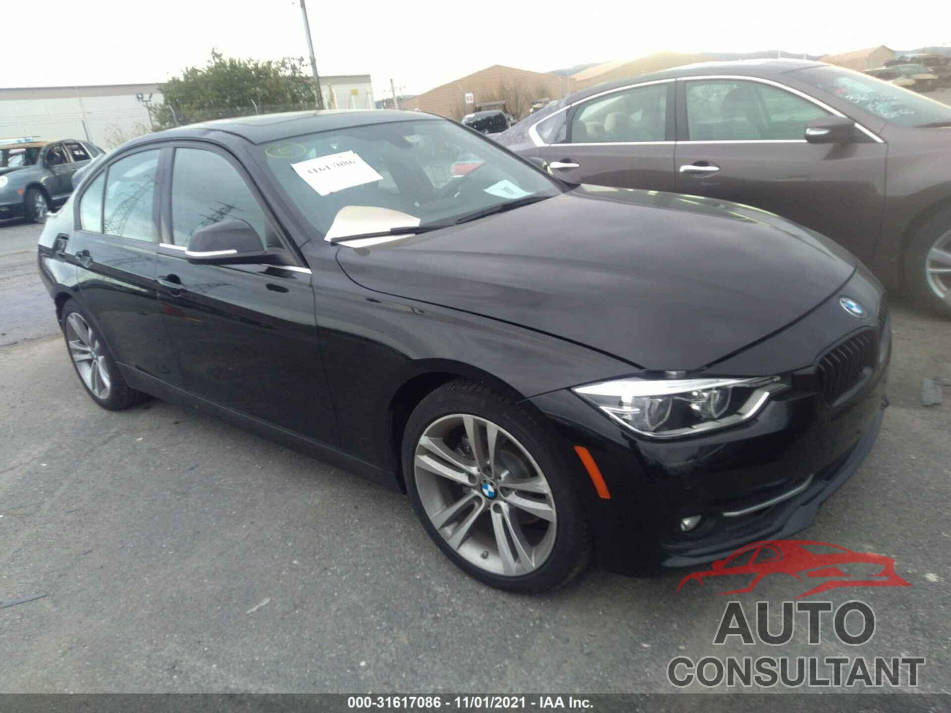 BMW 3 SERIES 2018 - WBA8B9G54JNU96568