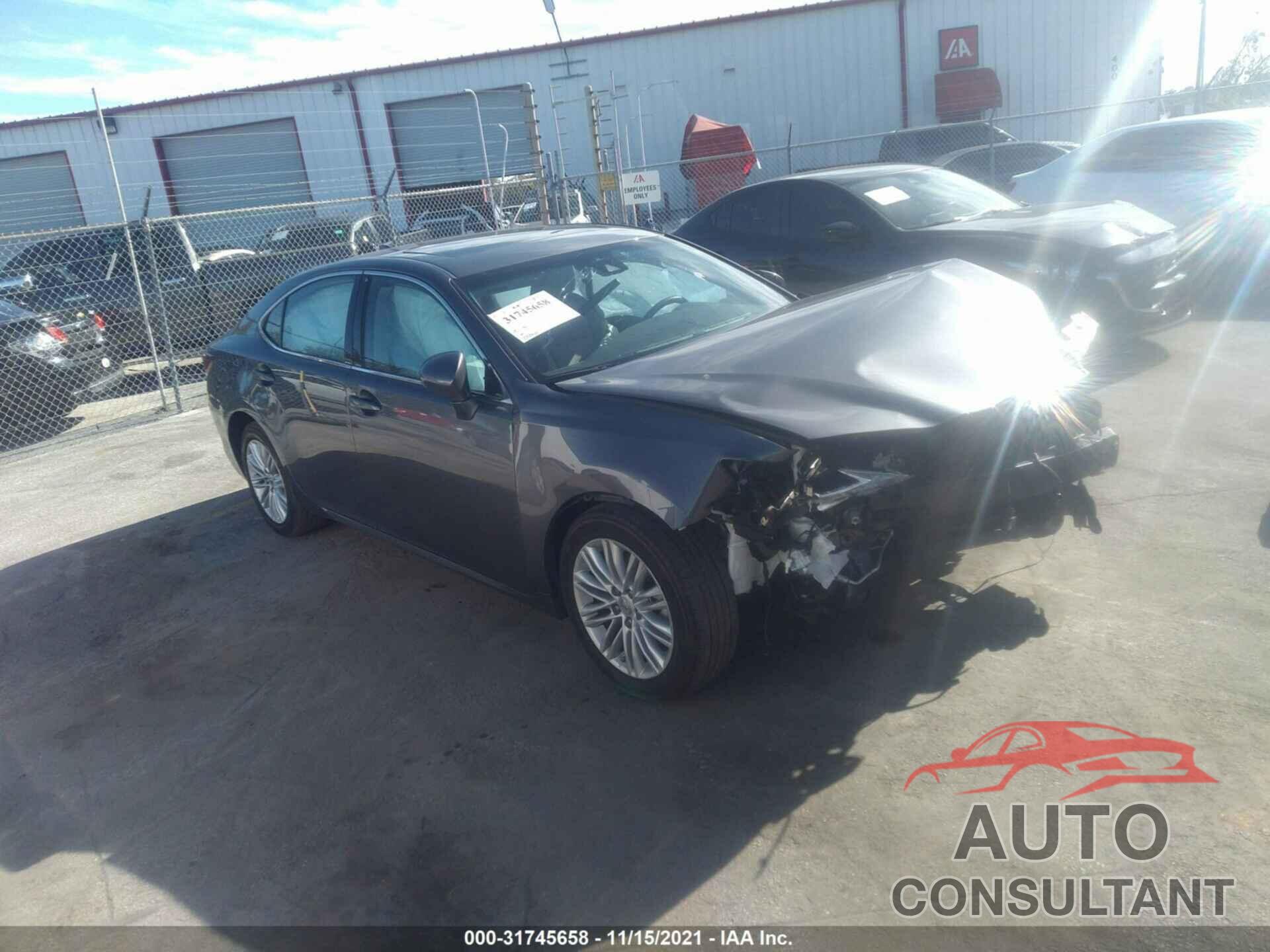 LEXUS ES 2018 - 58ABK1GG8JU095529