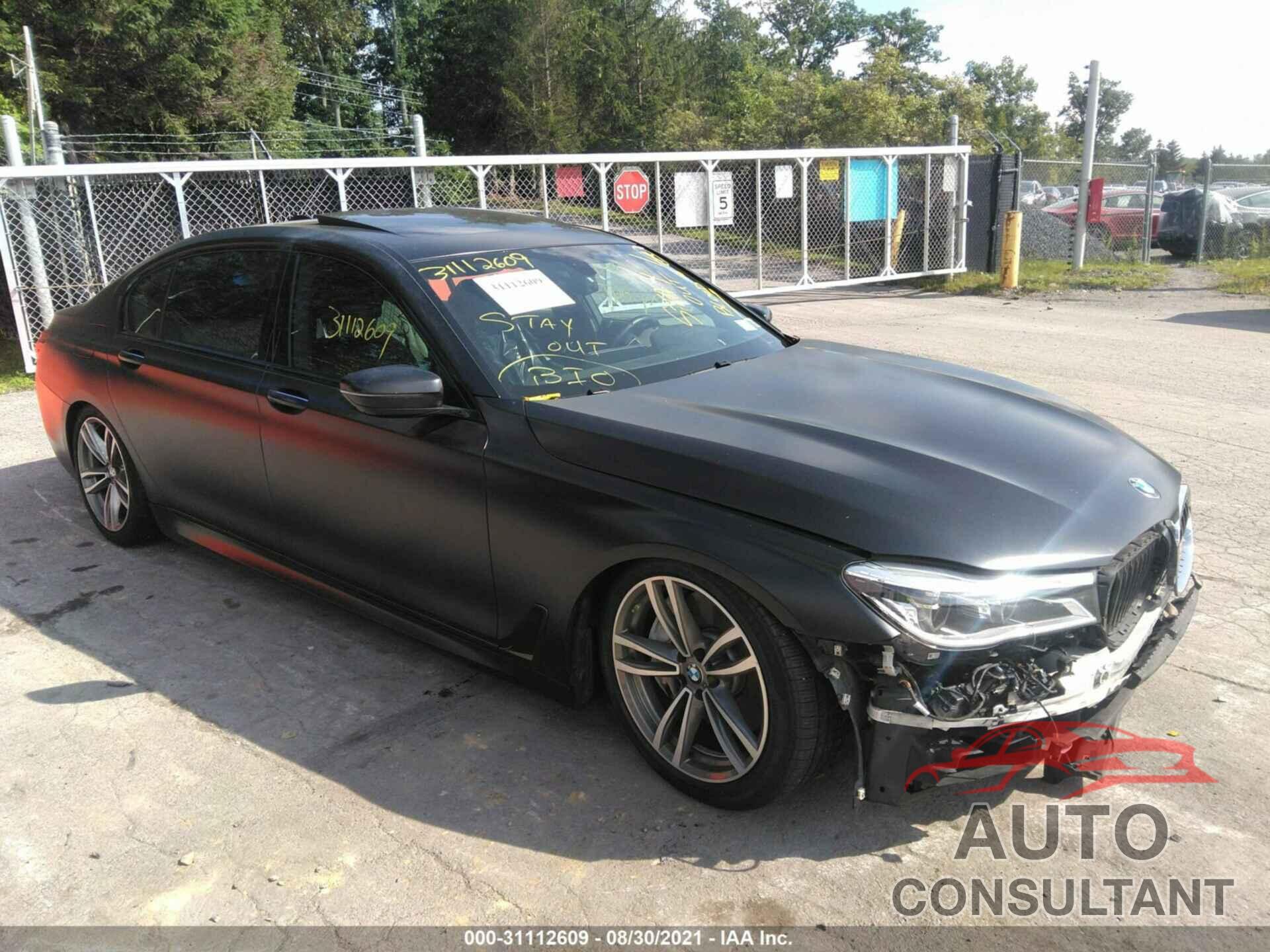 BMW 7 SERIES 2018 - WBA7F2C50JB238191