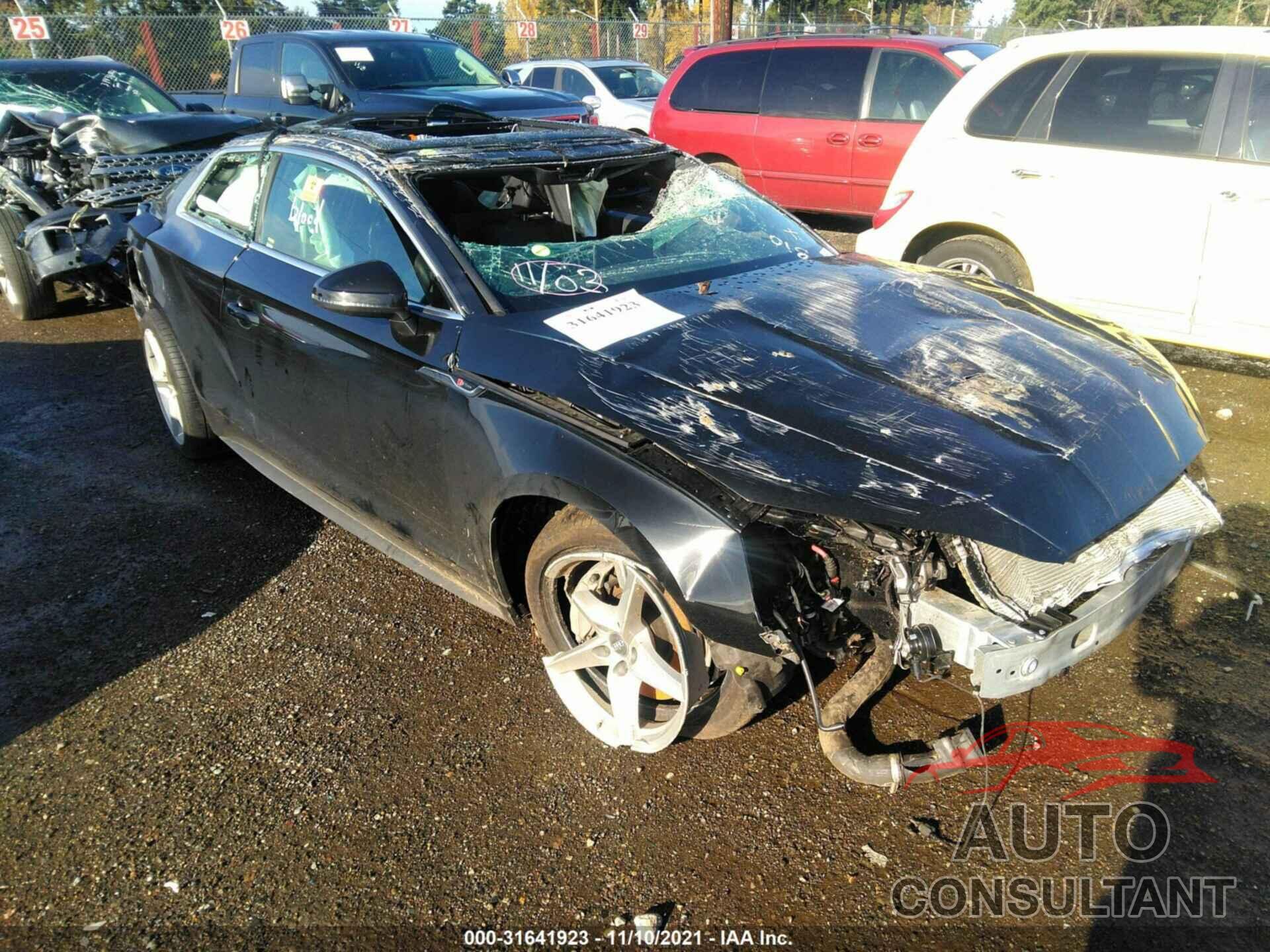 AUDI A5 COUPE 2018 - WAUTNAF50JA094719