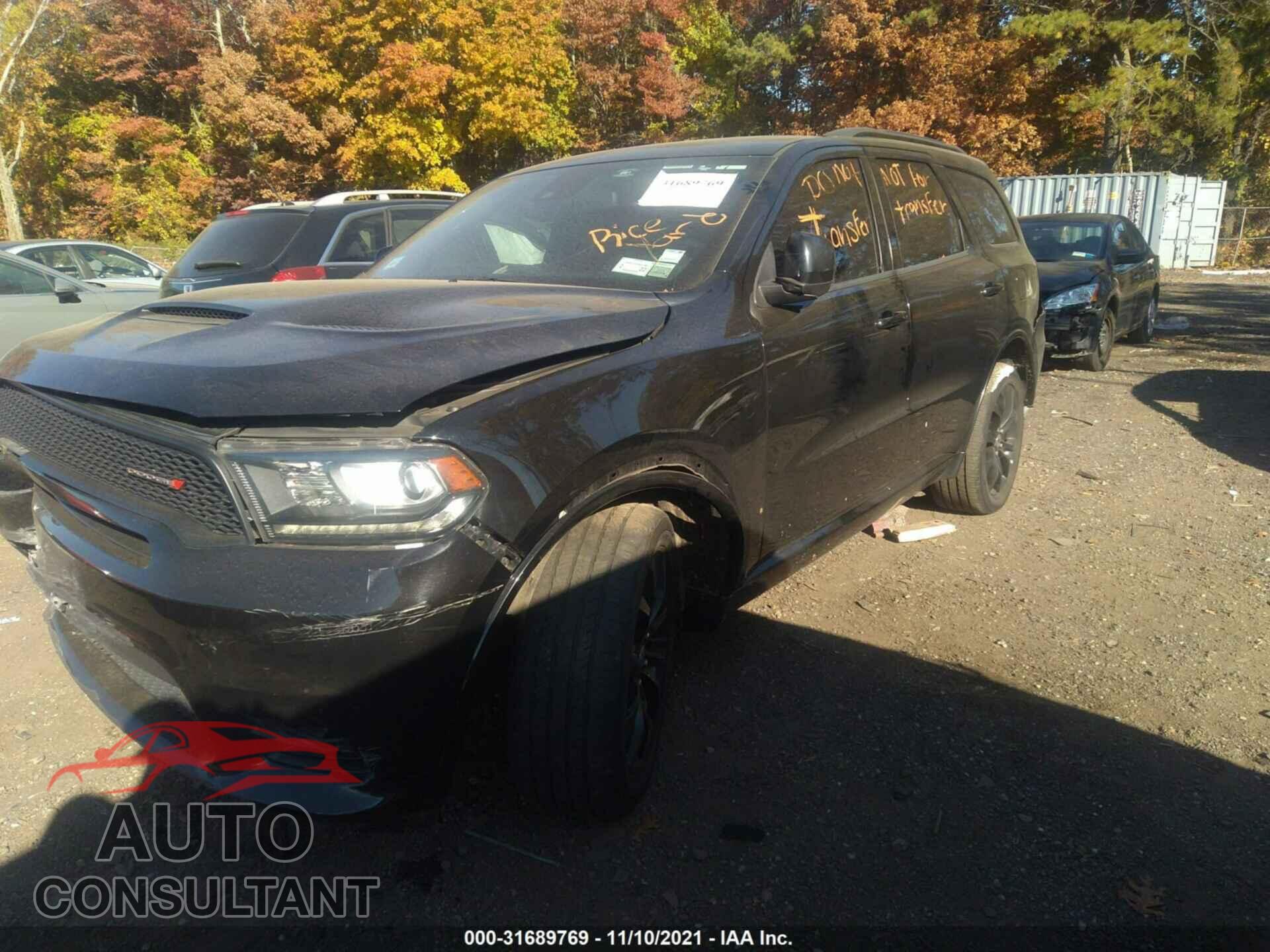 DODGE DURANGO 2019 - 1C4RDJDG9KC535869