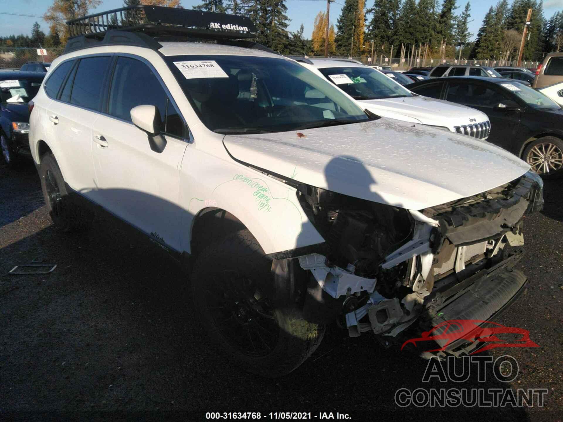 SUBARU OUTBACK 2018 - 4S4BSACC5J3329285