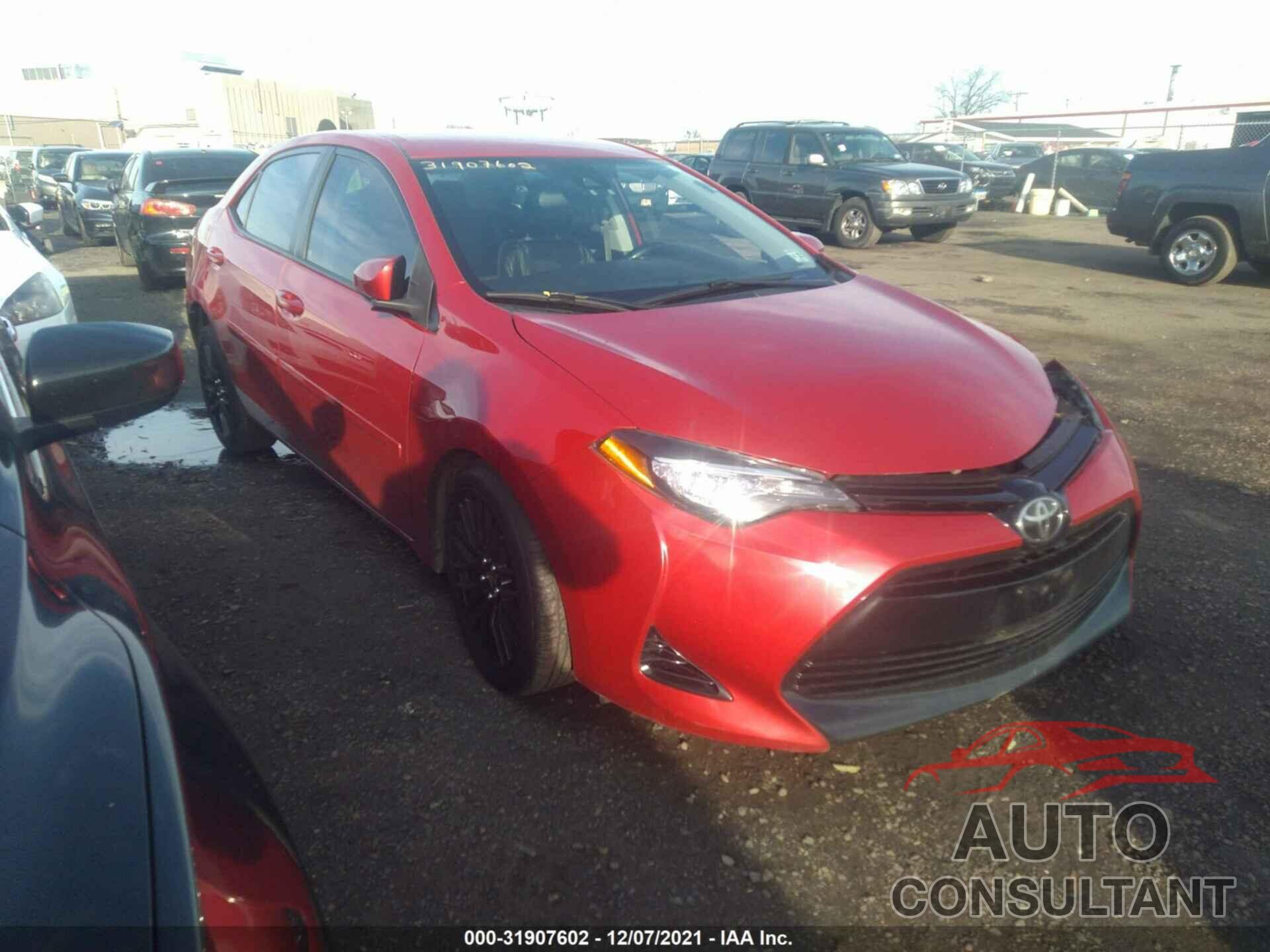 TOYOTA COROLLA 2017 - 2T1BURHE3HC852040