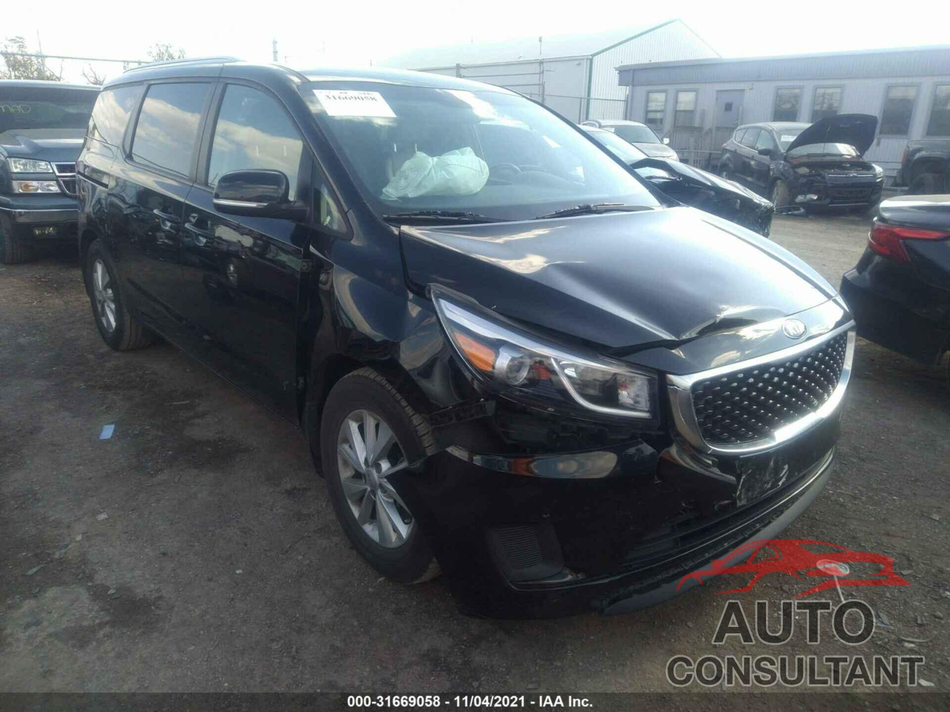 KIA SEDONA 2016 - KNDMB5C1XG6214790