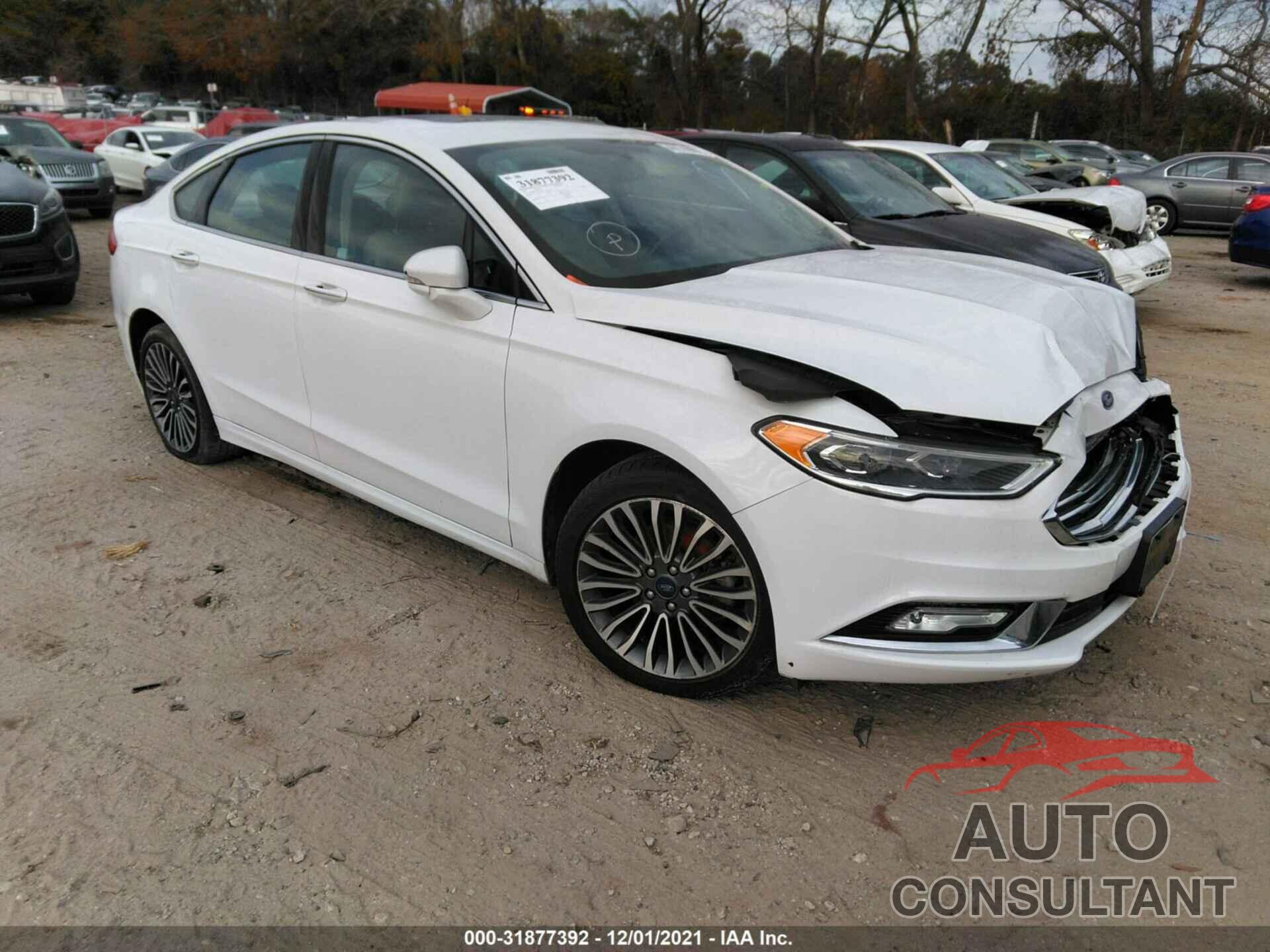 FORD FUSION 2017 - 3FA6P0T91HR226131