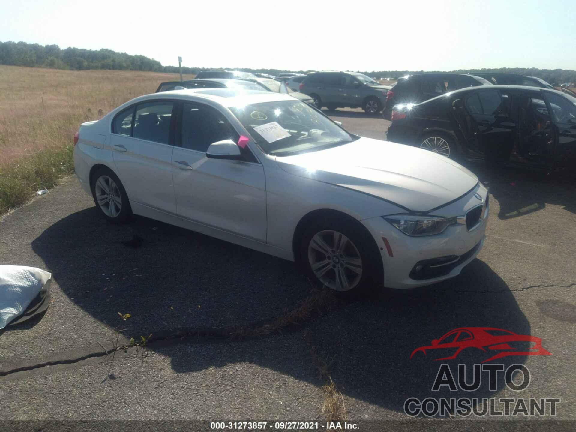 BMW 3 SERIES 2017 - WBA8D9C39HA005248