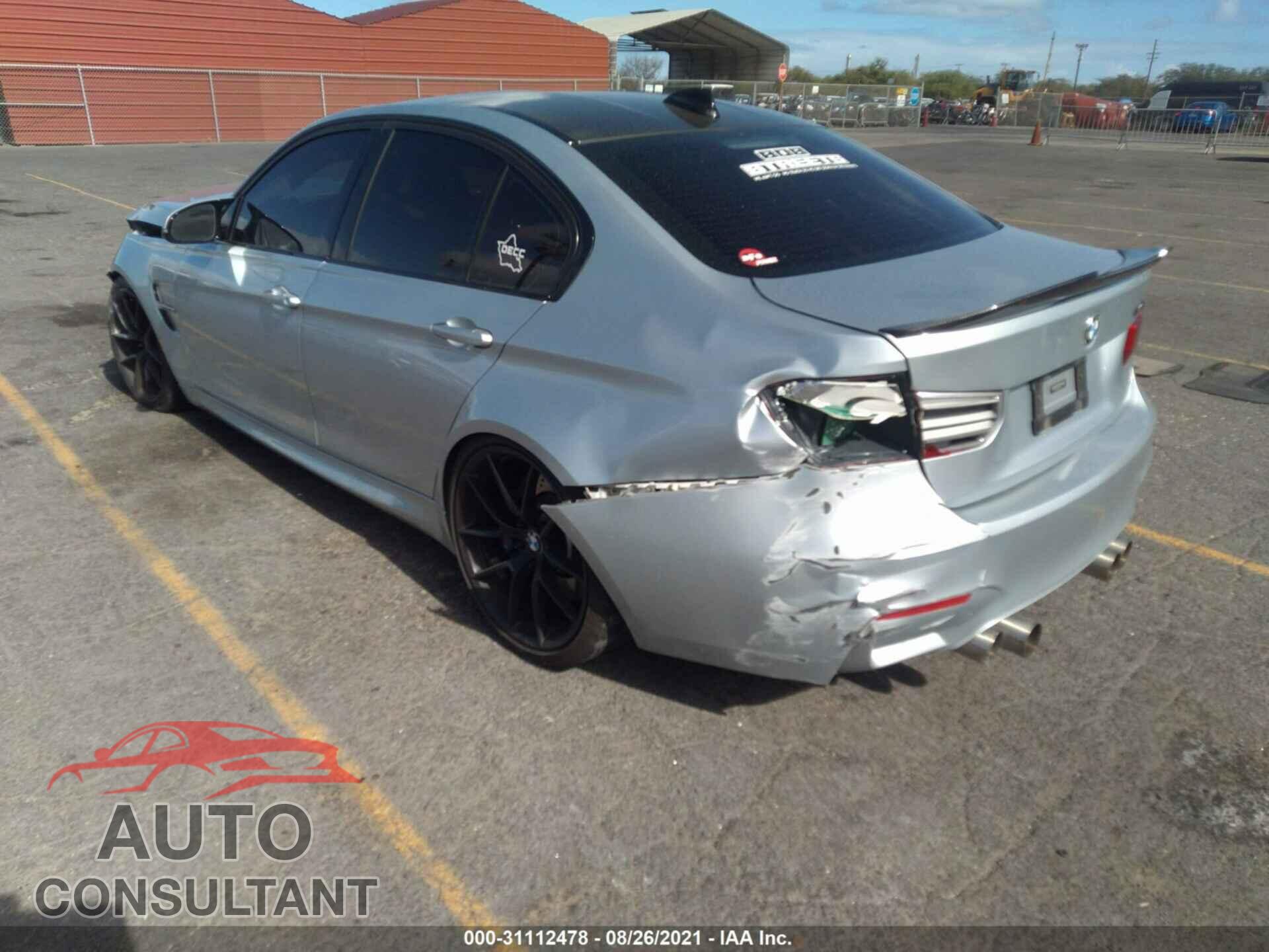 BMW M3 2016 - WBS8M9C58G5D30397