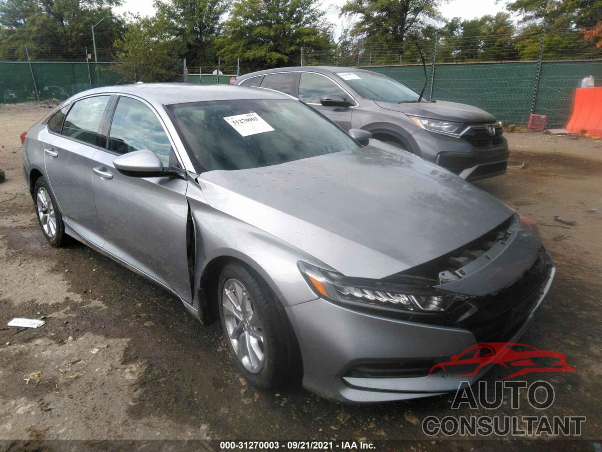 HONDA ACCORD SEDAN 2019 - 1HGCV1F10KA103681