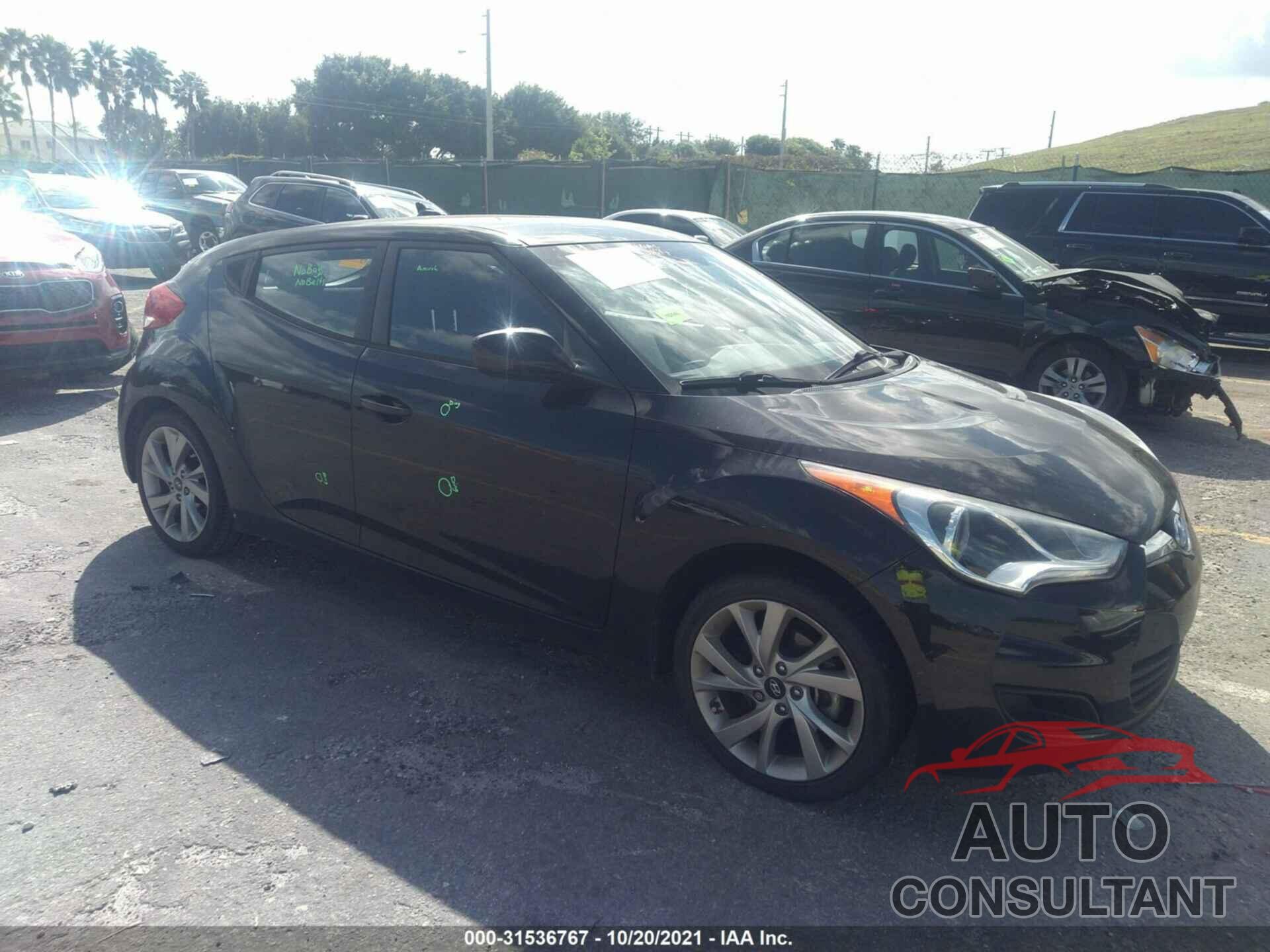 HYUNDAI VELOSTER 2016 - KMHTC6AD9GU260632