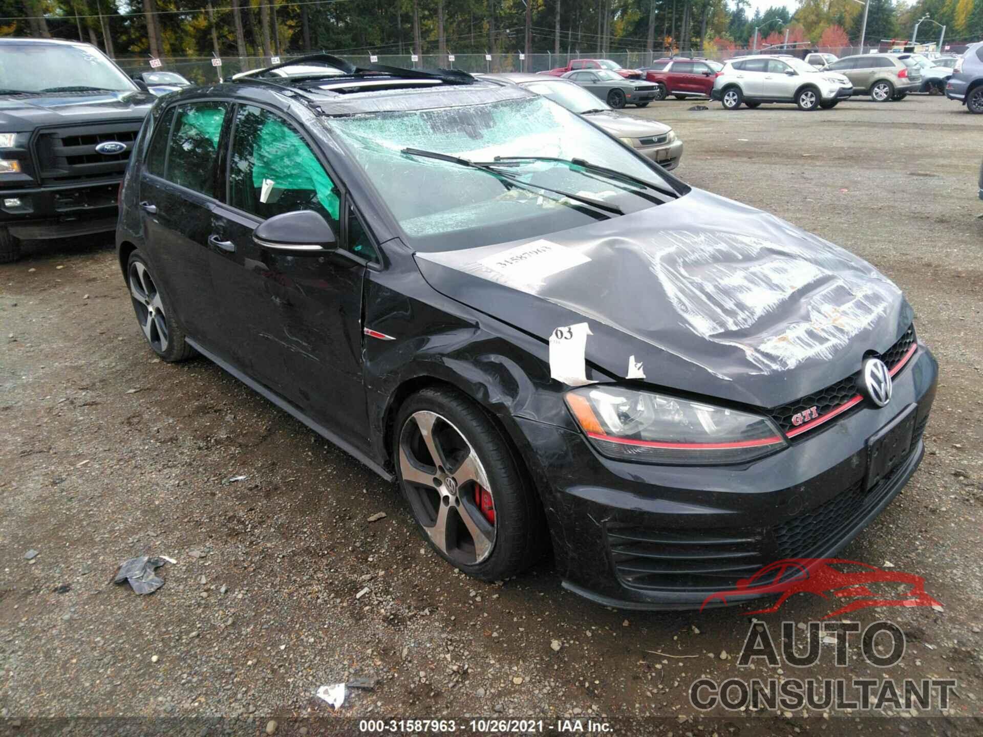 VOLKSWAGEN GOLF GTI 2017 - 3VW447AU8HM020275
