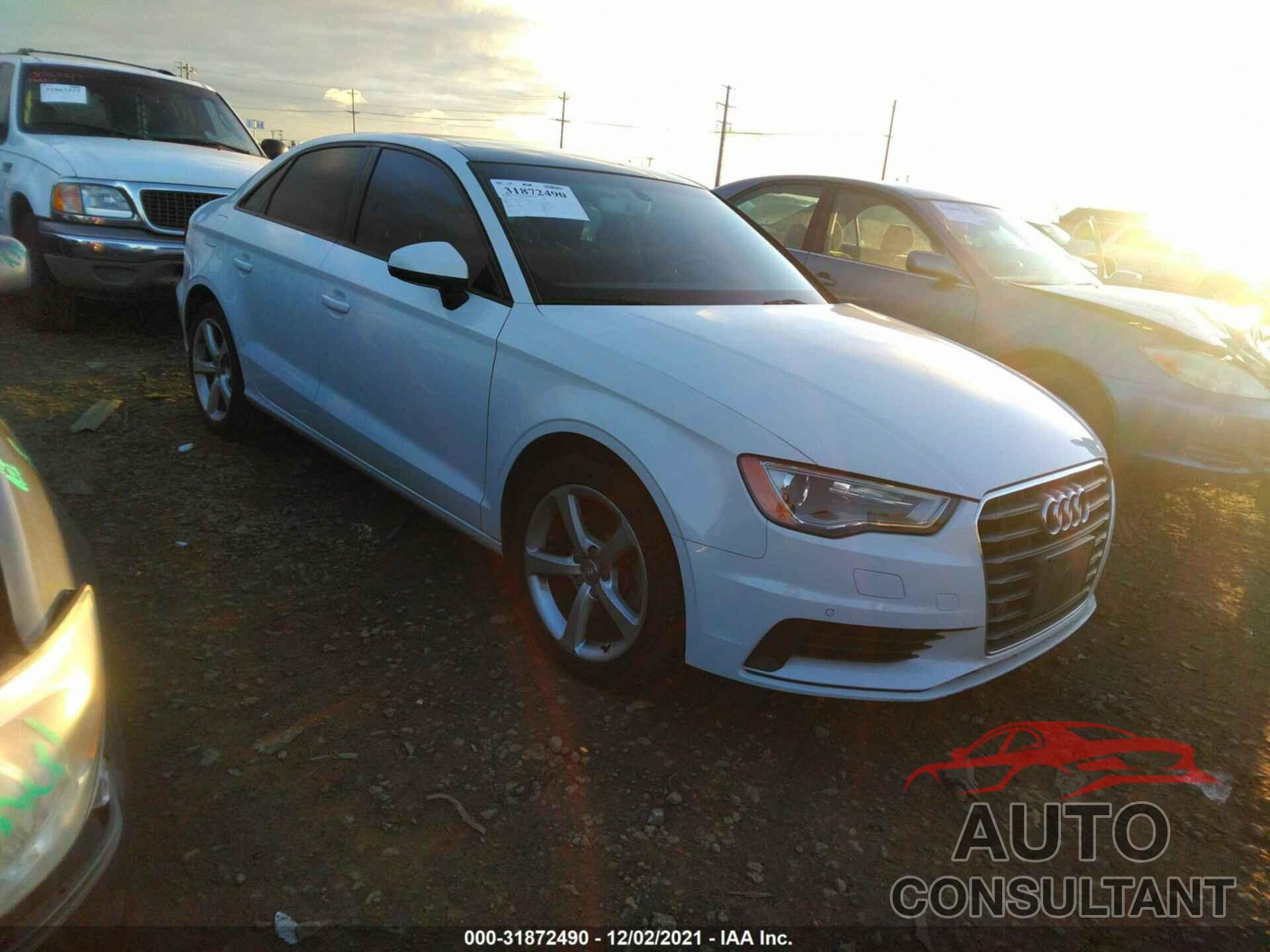 AUDI A3 2016 - WAUA7GFF3G1008678