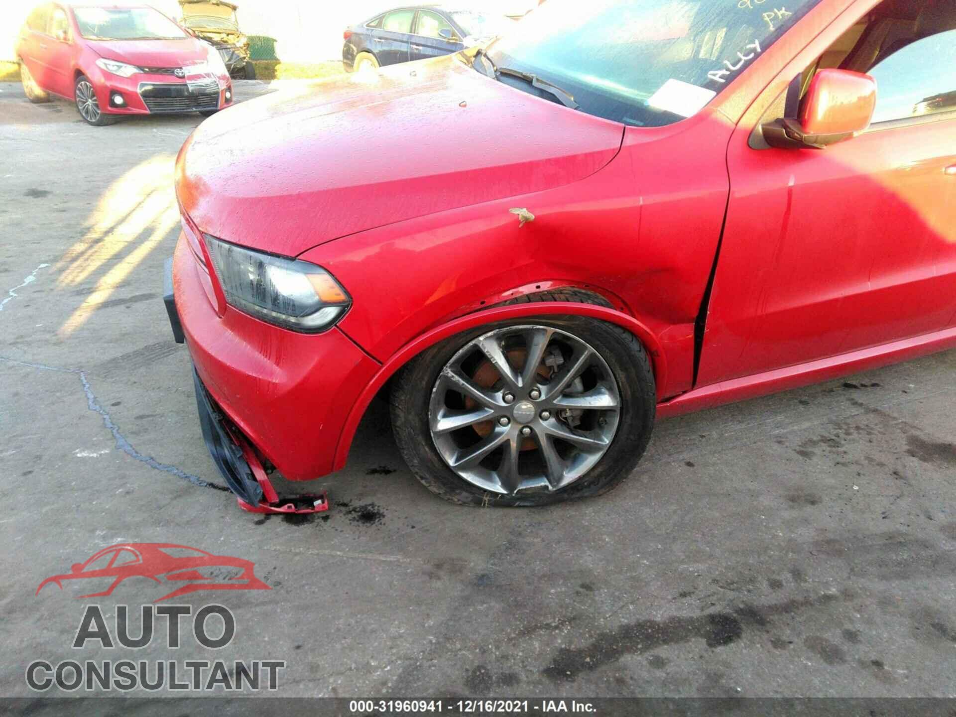 DODGE DURANGO 2017 - 1C4RDJDG8HC904942