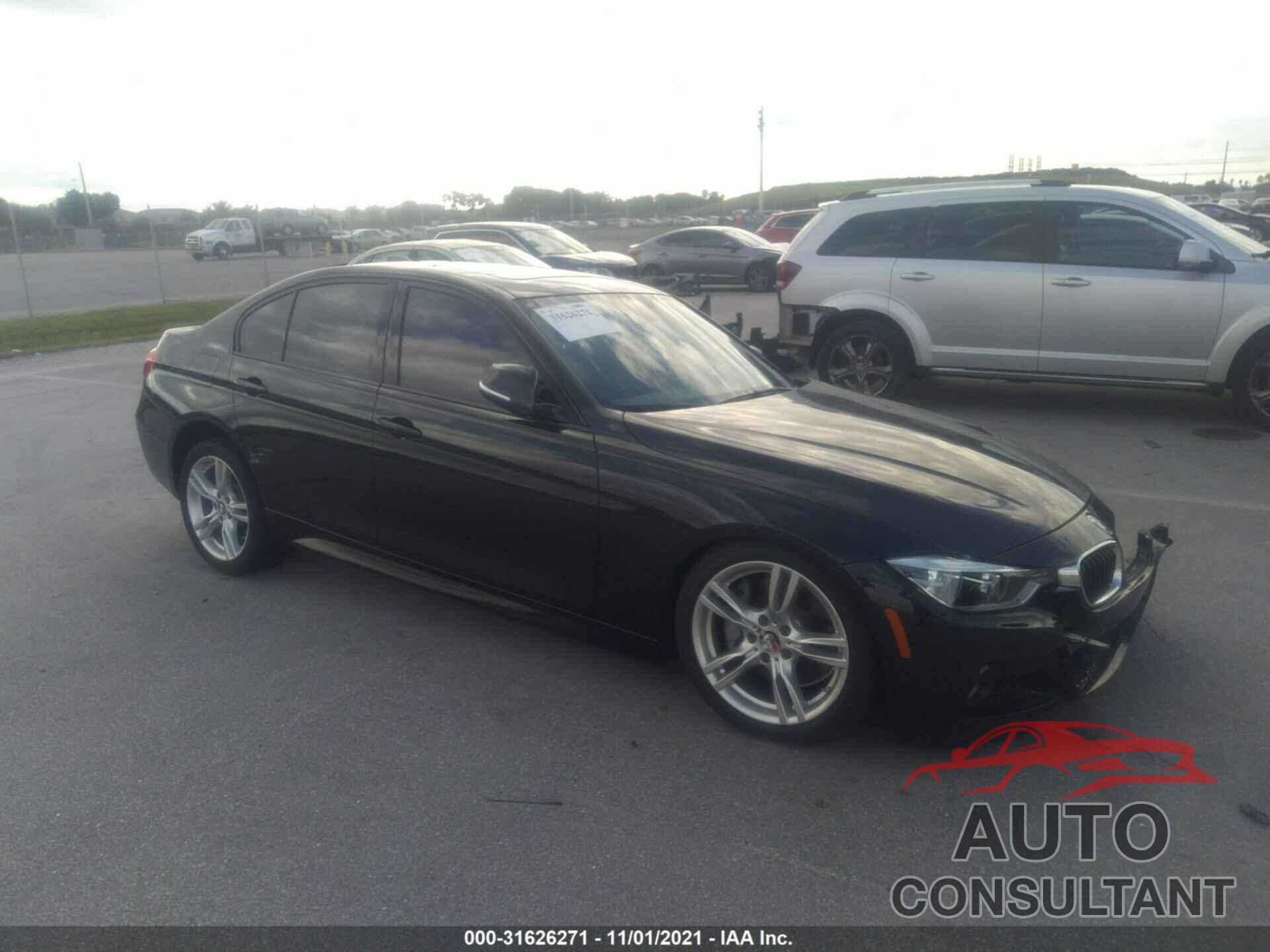 BMW 3 SERIES 2018 - WBA8B3C57JK384772