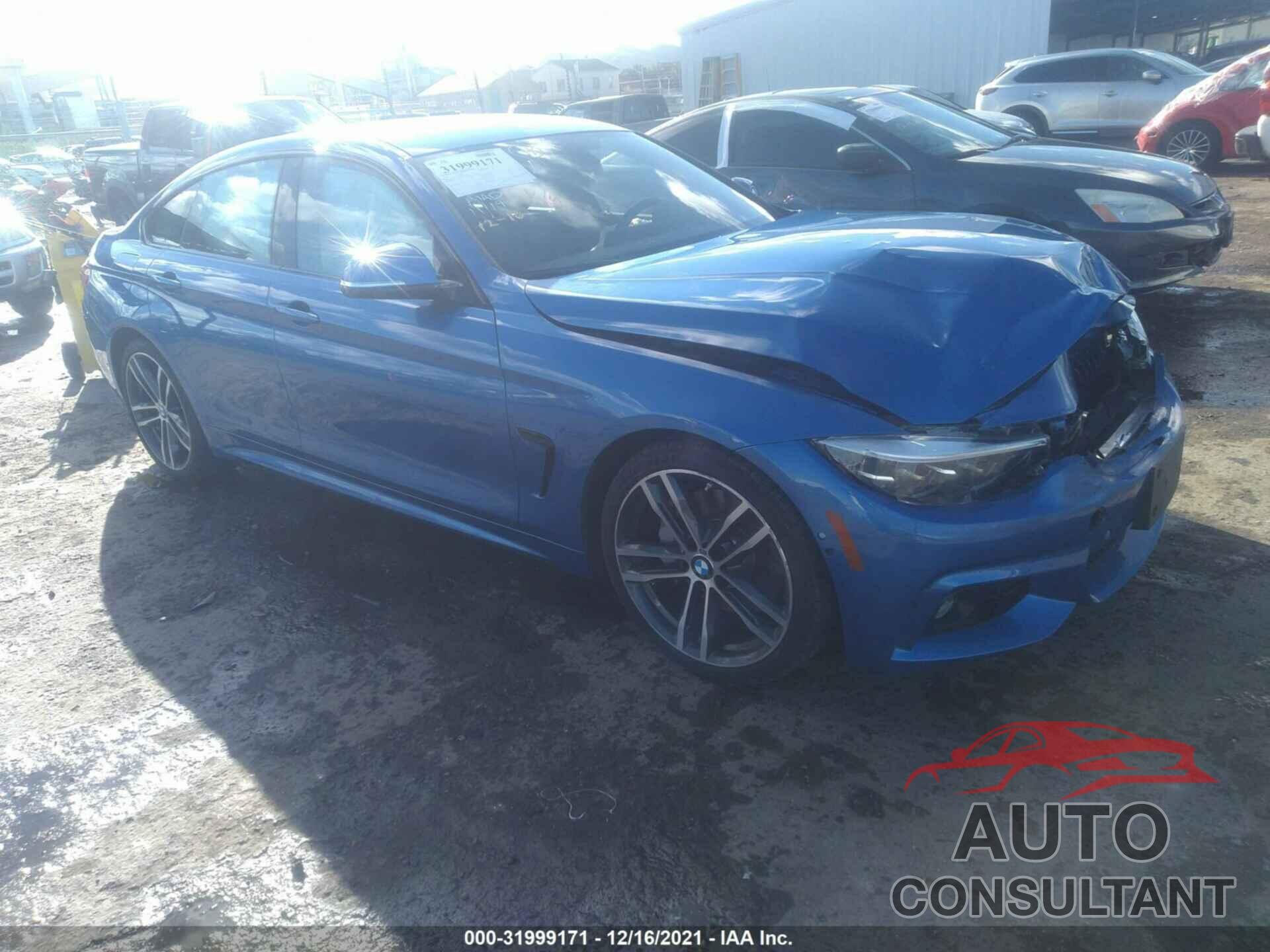 BMW 4 SERIES 2019 - WBA4J5C51KBM66155