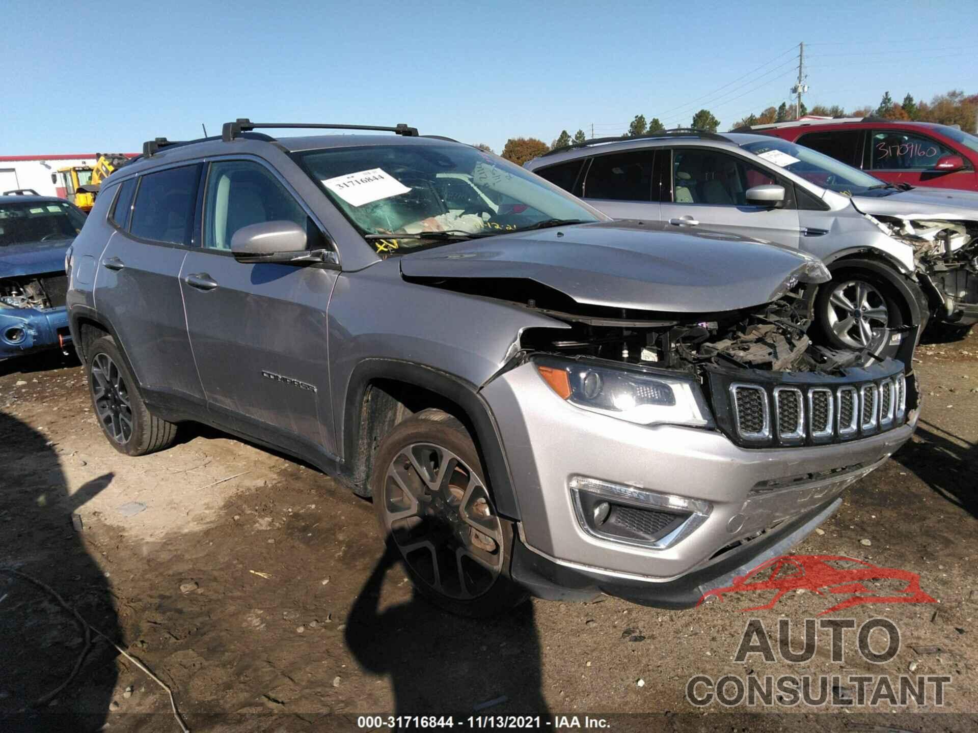 JEEP COMPASS 2017 - 3C4NJDCB7HT624089