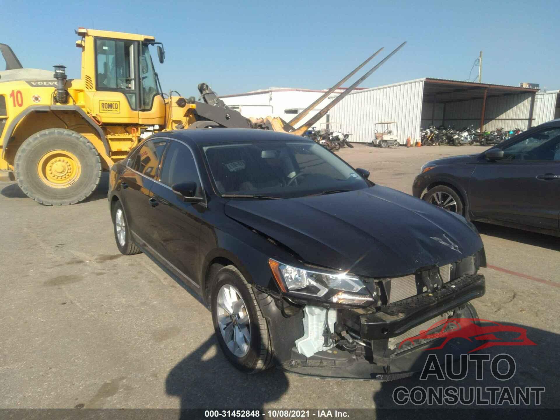VOLKSWAGEN PASSAT 2016 - 1VWAS7A36GC030450